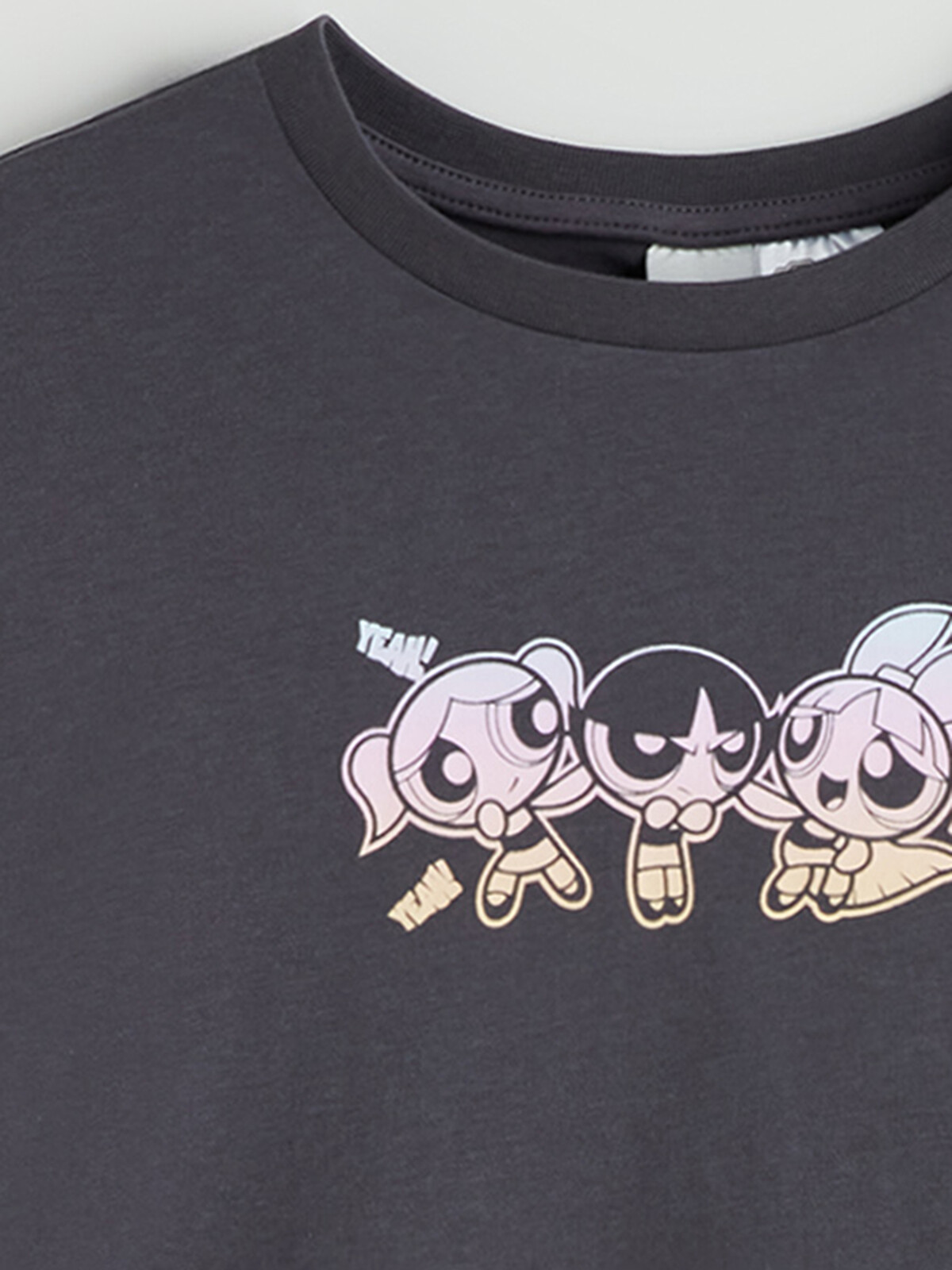 LCW Kids Tricou imprimat Powerpuff Girls cu guler rotund pentru