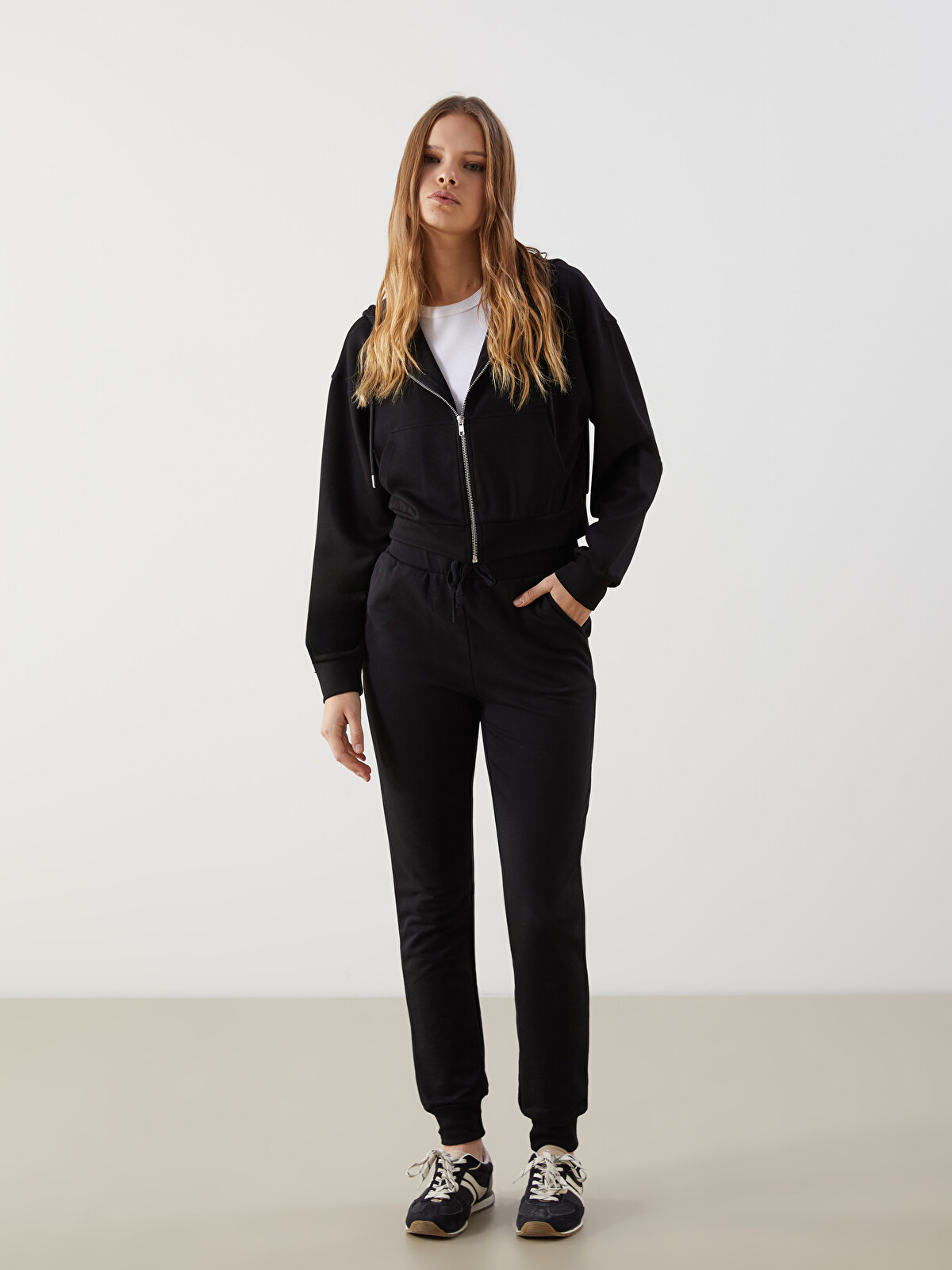 XSIDE Elasticated Waist Women's Jogger Sweatpants - S5GP45Z8-CVL