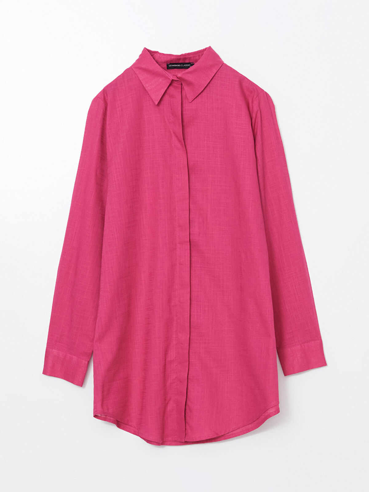 LCWAIKIKI Classic Hidden Button Women's Shirt Tunic - S5GQ18Z8-YU0