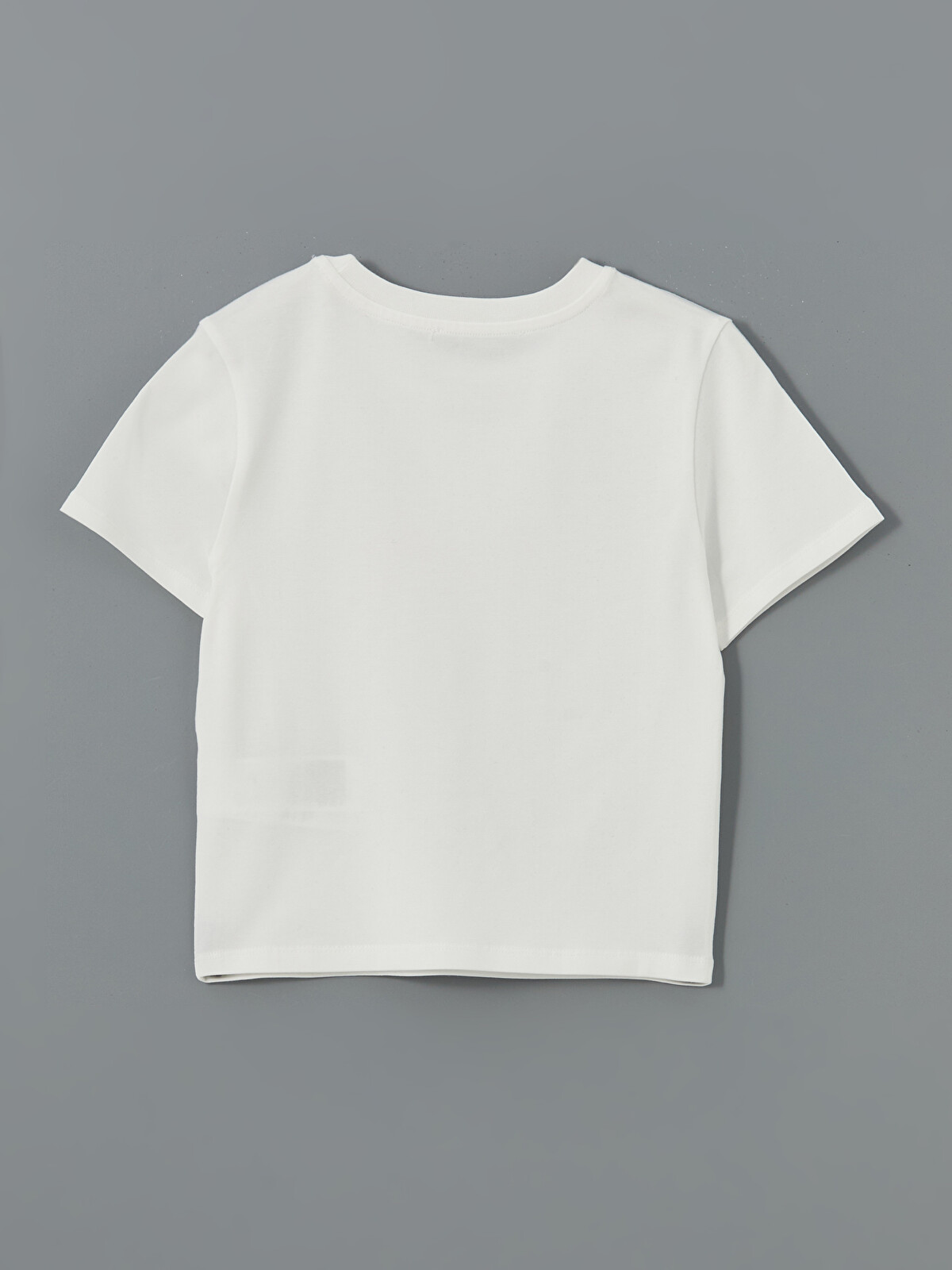 XSIDE Crew Neck Printed Crop Top - S5GR88Z8-R9J | LC Waikiki