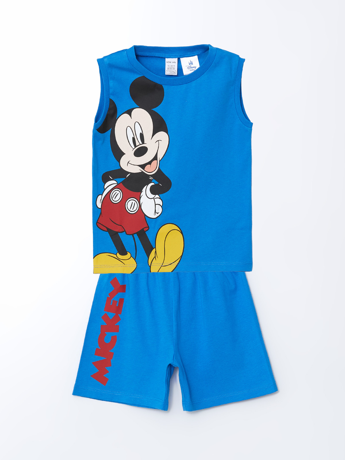 mickey (sw115)Mサイズ マッコウ LCW baby Mickey Mouse Baskılı Erkek Bebek Şortlu Takım - S5H416Z1