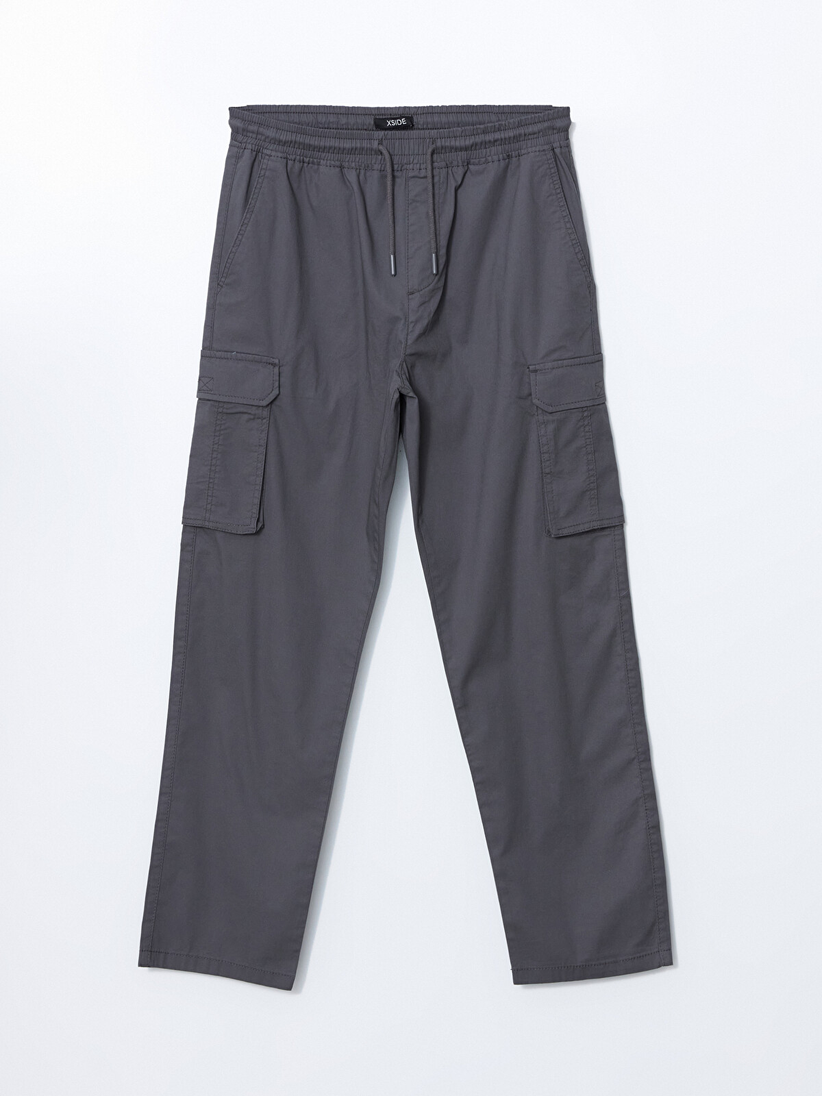 XSIDE Loose Fit Poplin Men's Cargo Trousers - S5HF69Z8-SUR | LC