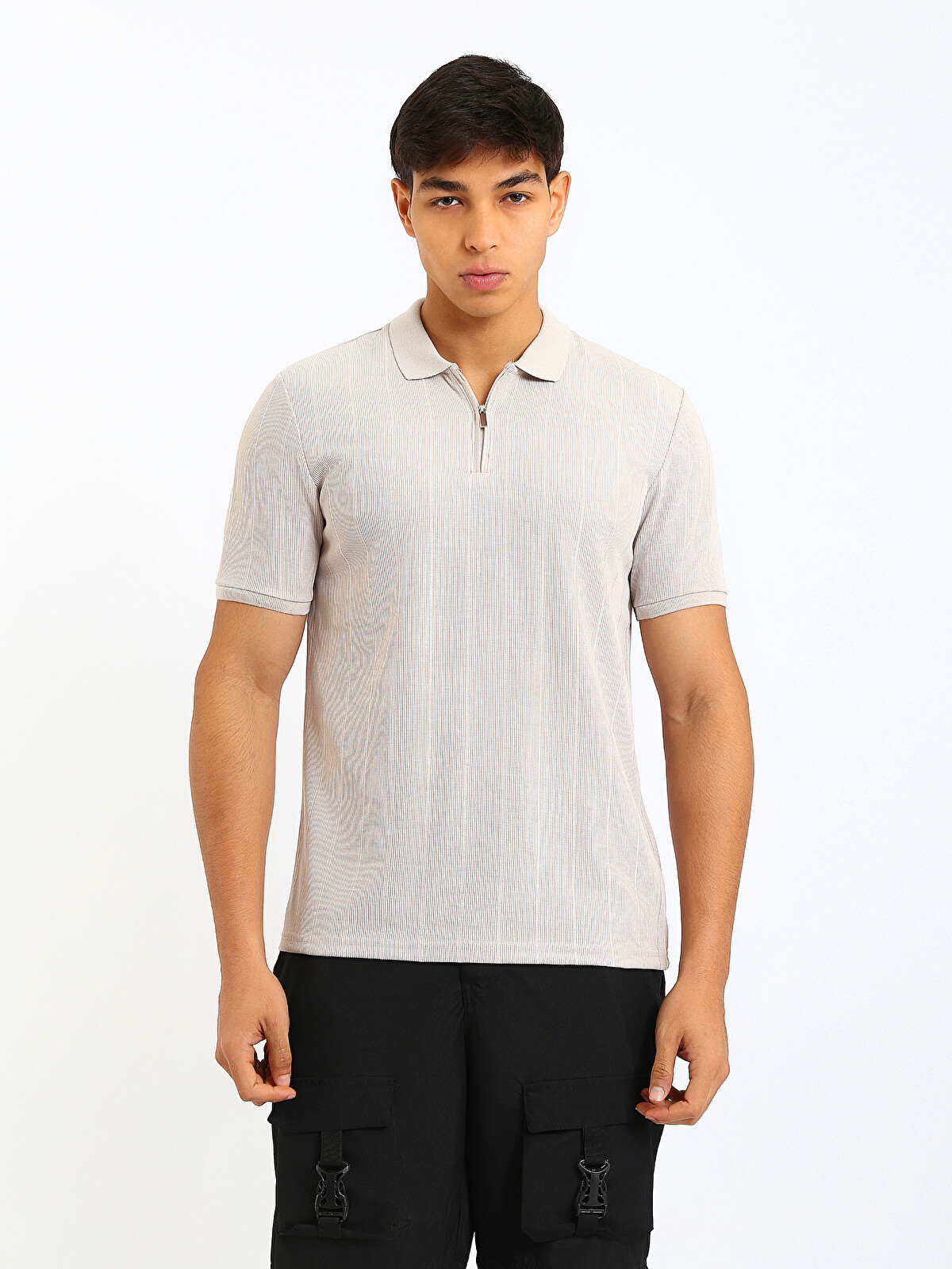 LC WAIKIKI Polo Yaka Erkek Tişört - S5HL09Z8-J0B | LC Waikiki