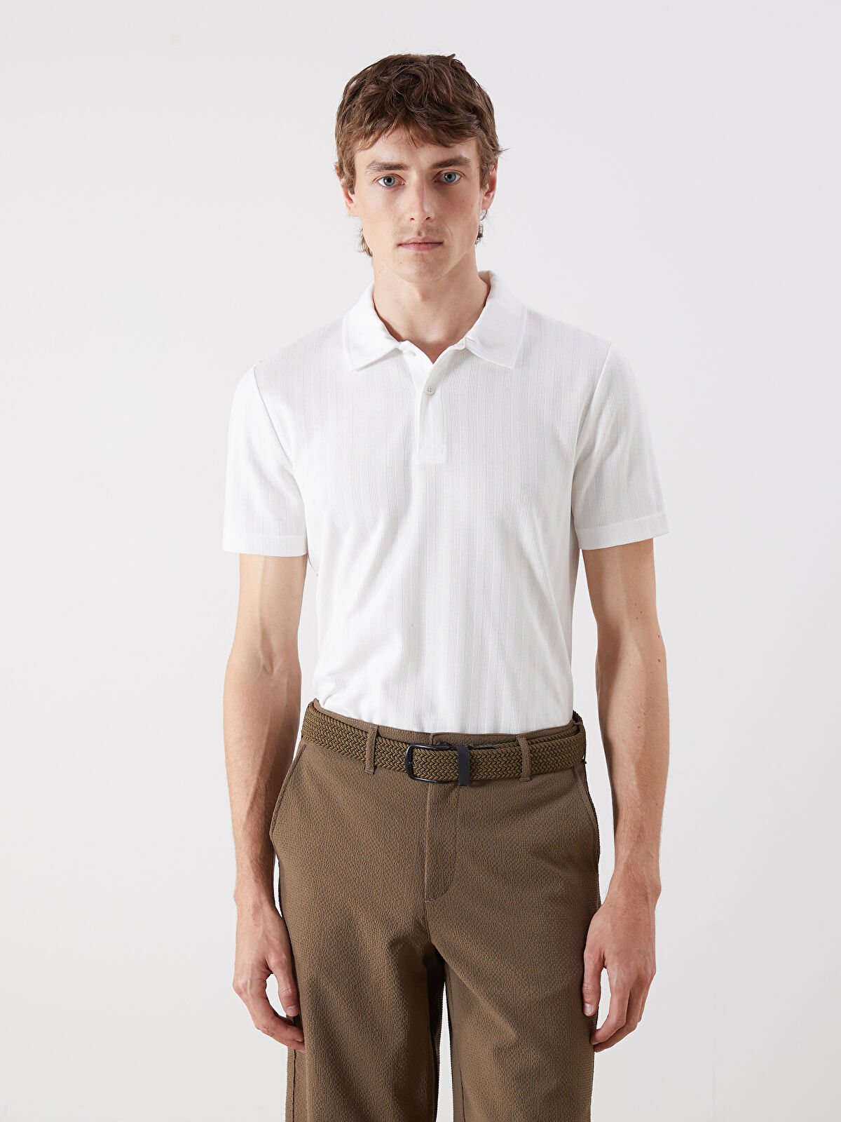 Russelino レトロラインポロ　サイズ5 SOUTHBLUE Men's Polo Neck T-Shirt -S5HL95Z8-R9J - LC Waikiki