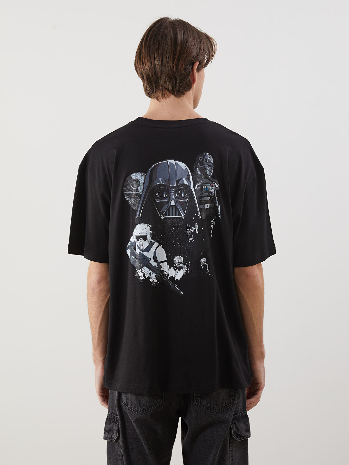XSIDE Crew Neck Star Wars Printed Jersey Men's T-Shirt