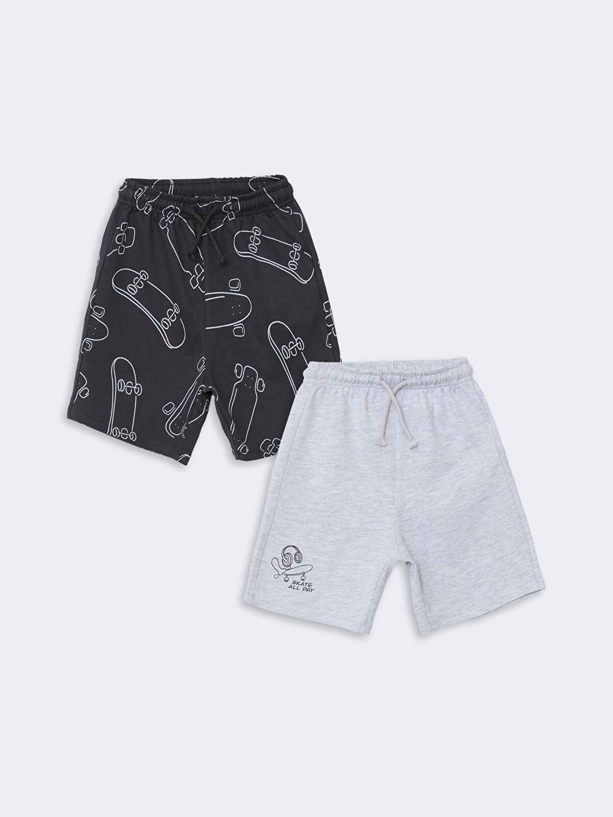 LCW Kids Beli Lastikli Erkek Çocuk Şort 2'li