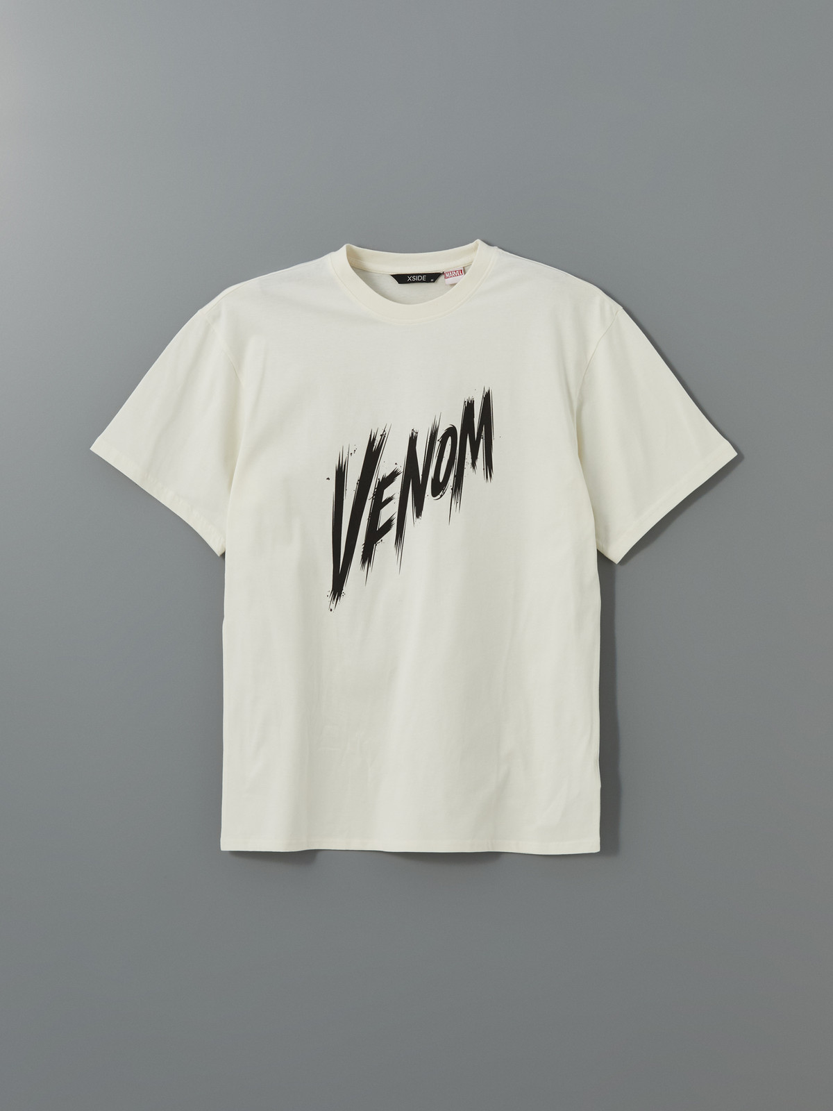XSIDE Bisiklet Yaka Venom Baskılı Penye Erkek Tişört - S5IH73Z8