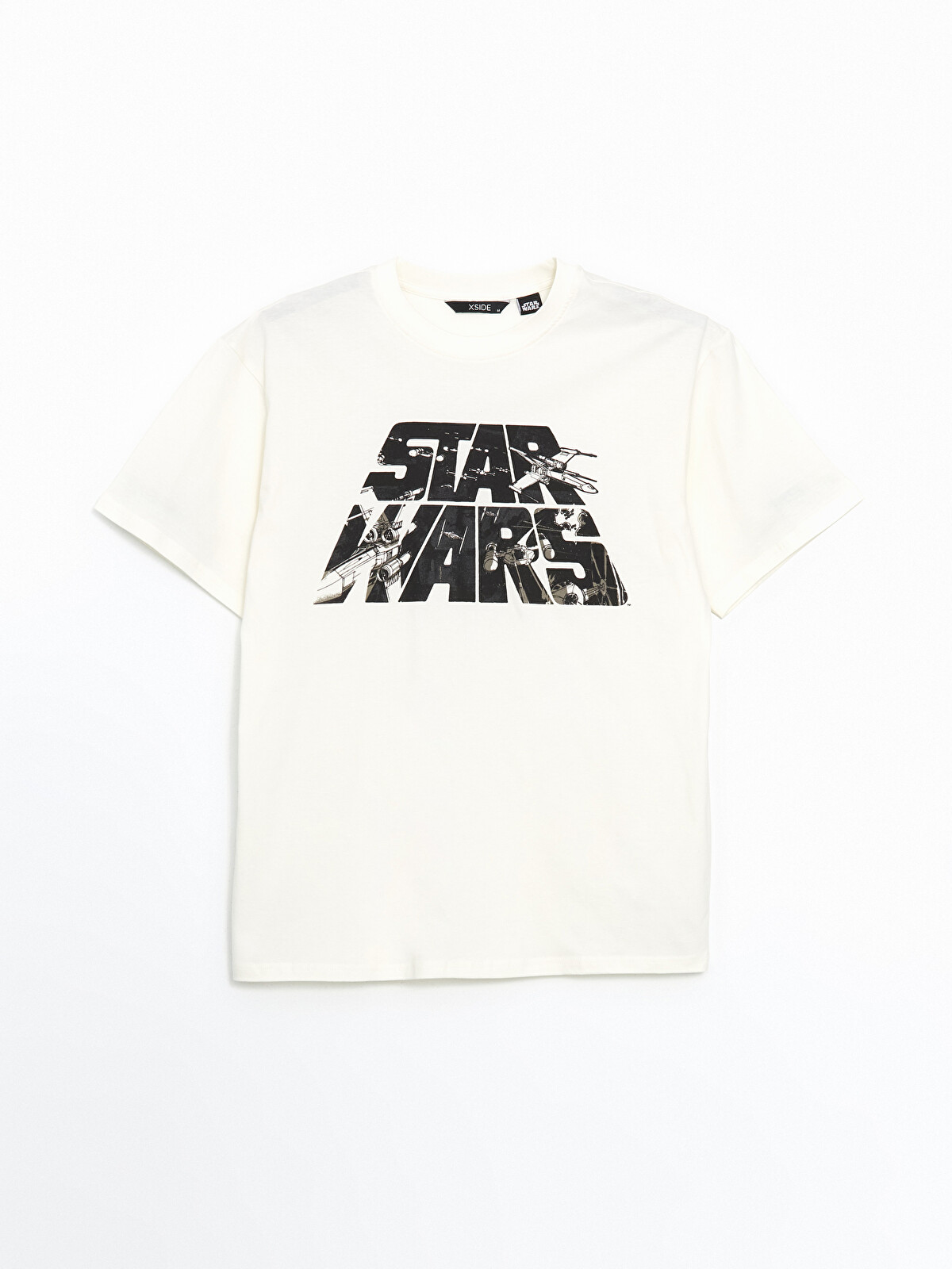XSIDE Bisiklet Yaka Star Wars Baskılı Erkek Tişört - S5II27Z8-R9J
