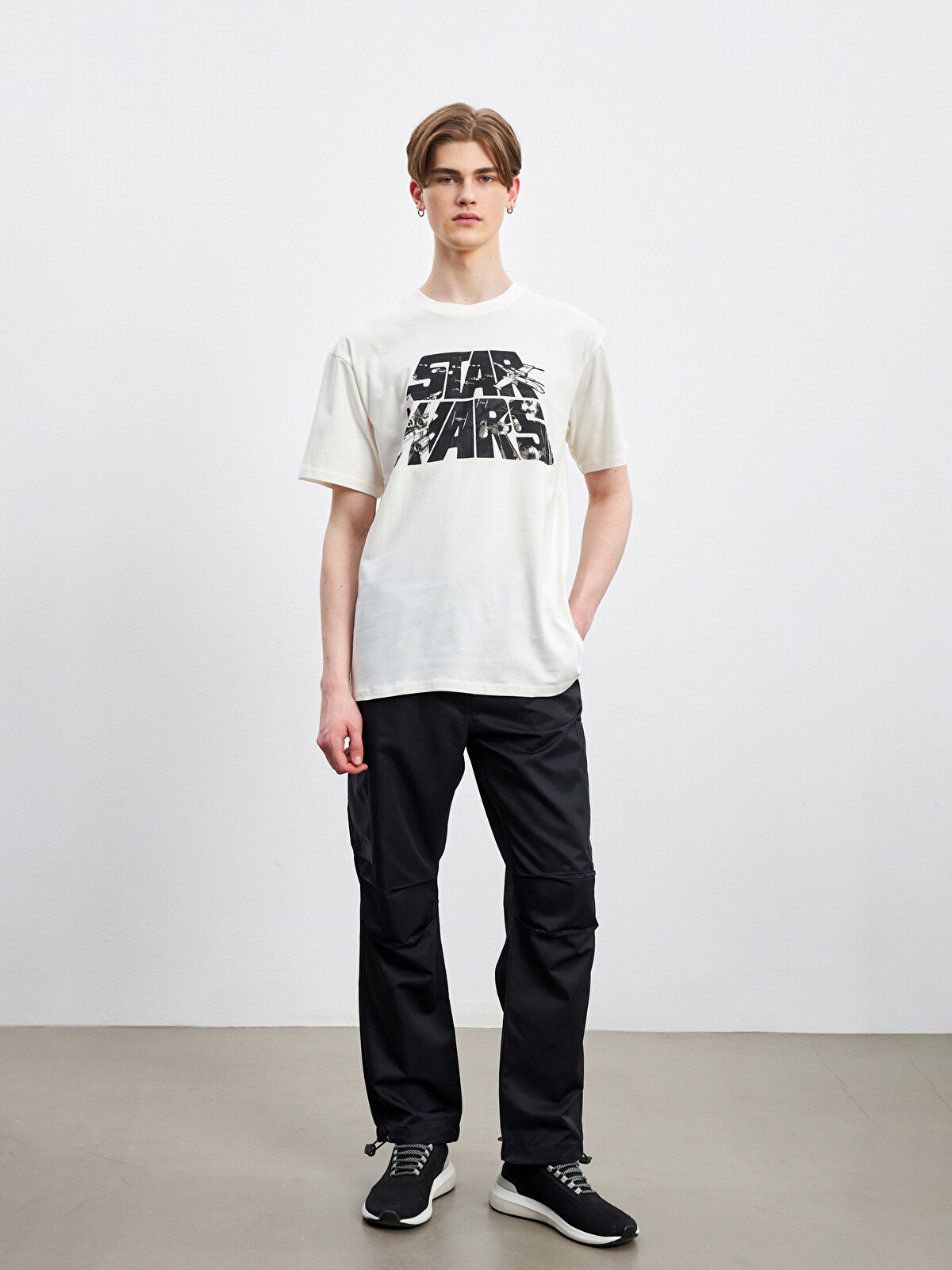 XSIDE Crew Neck Star Wars Printed Men's T-Shirt - S5II27Z8-R9J