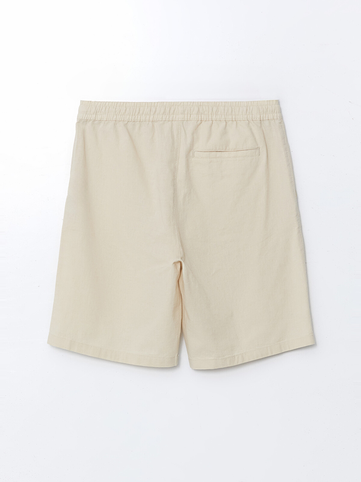 XSIDE Relaxed Fit Linen Blend Men's Shorts - S5IP44Z8-VZH | LC Waikiki