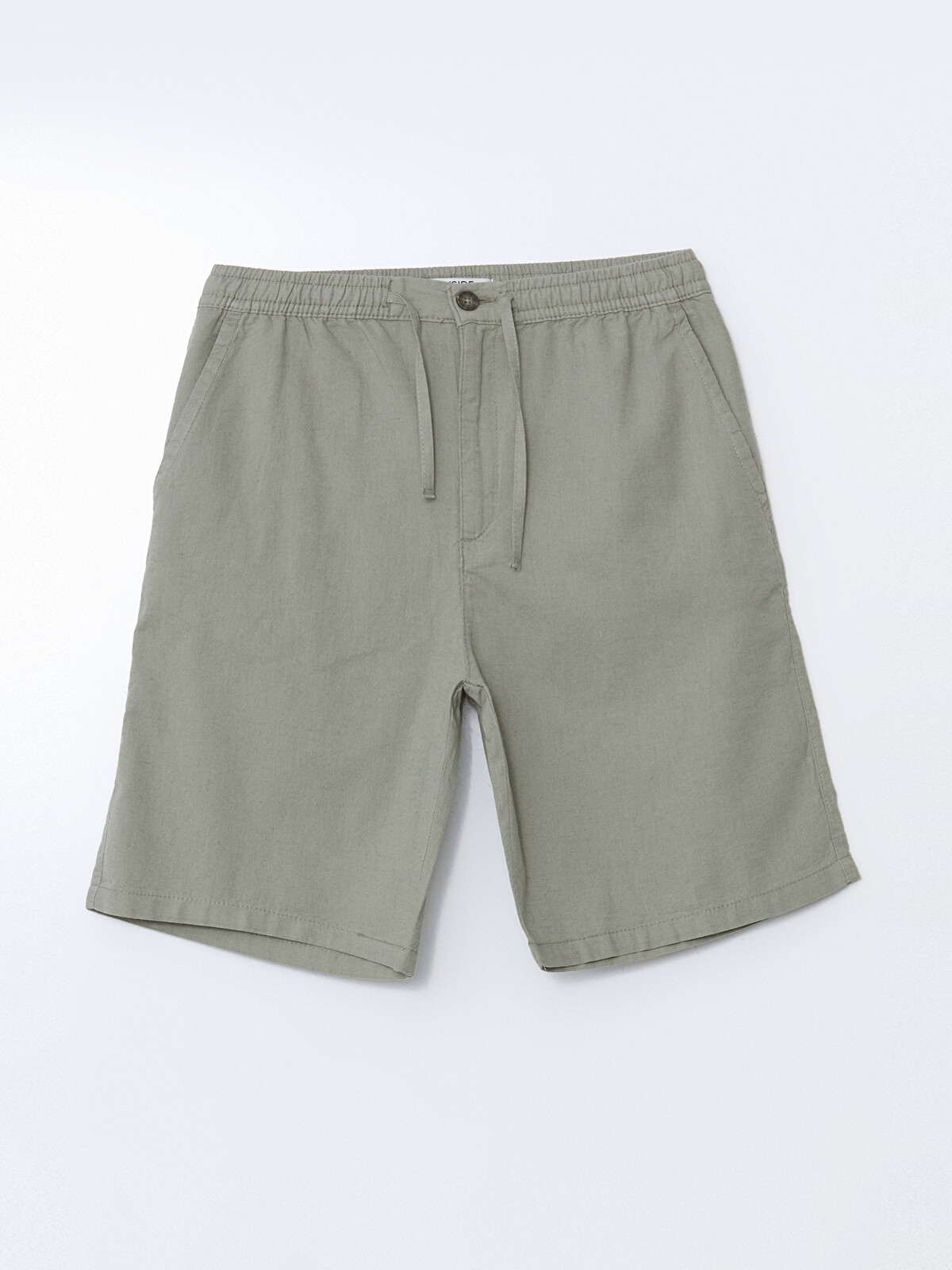 XSIDE Relaxed Fit Linen Blend Men's Shorts - S5IP44Z8-Z6C | LC Waikiki