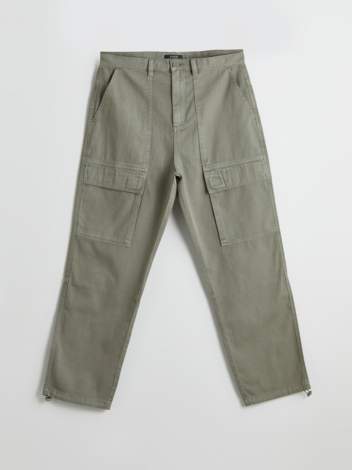 XSIDE Relaxed Fit Twill Men's Cargo Trousers - S5IP49Z8-Z3Q | LC