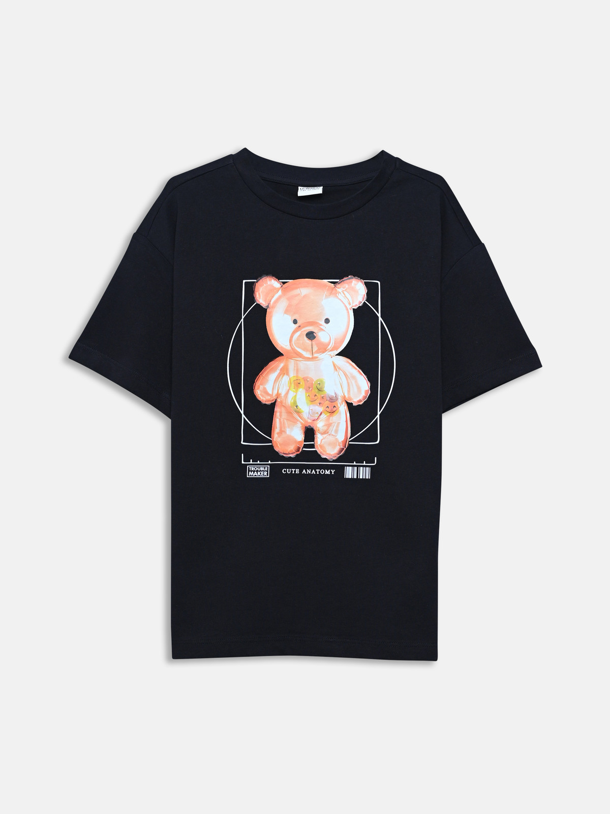 LCW Kids Crew Neck Girls' T-shirt - S5IP98Z4-CVL | LC Waikiki