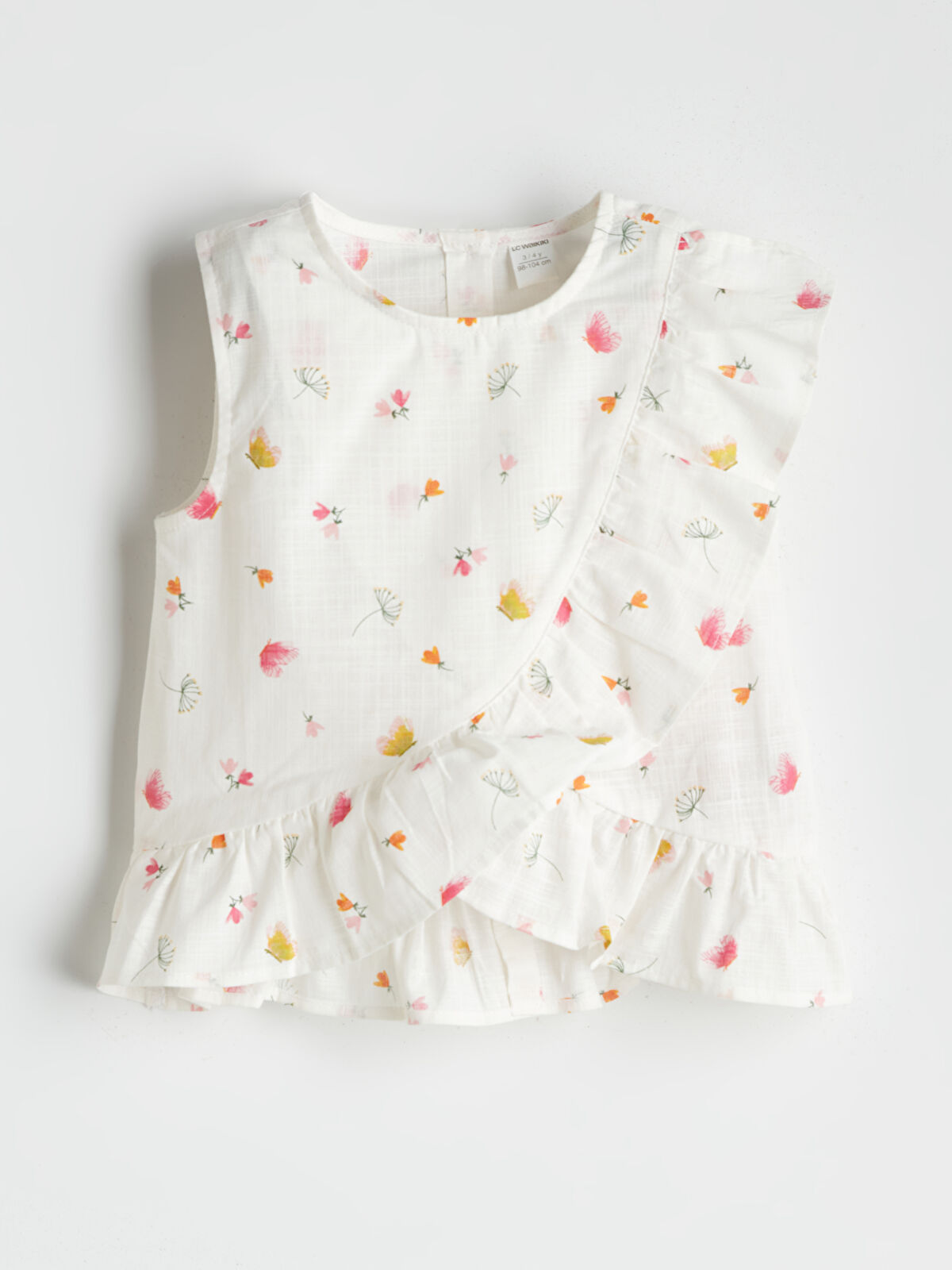 ♡Ｒ♡ LCW baby Floral Girls' Blouse and Shorts 2 Pack -S5IQ43Z1