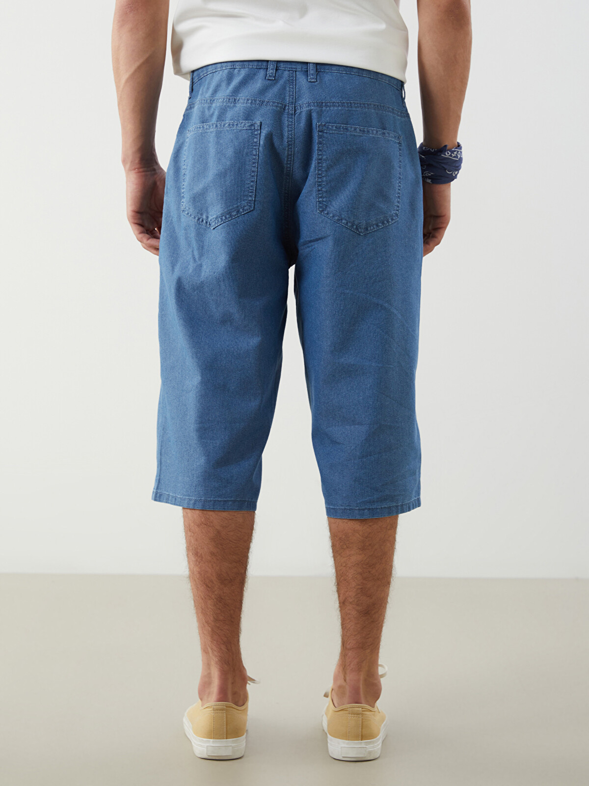 LCW Jeans İndigo Standart Kalıp Erkek Jean Şort - S5IT36Z8-H45 | LCW