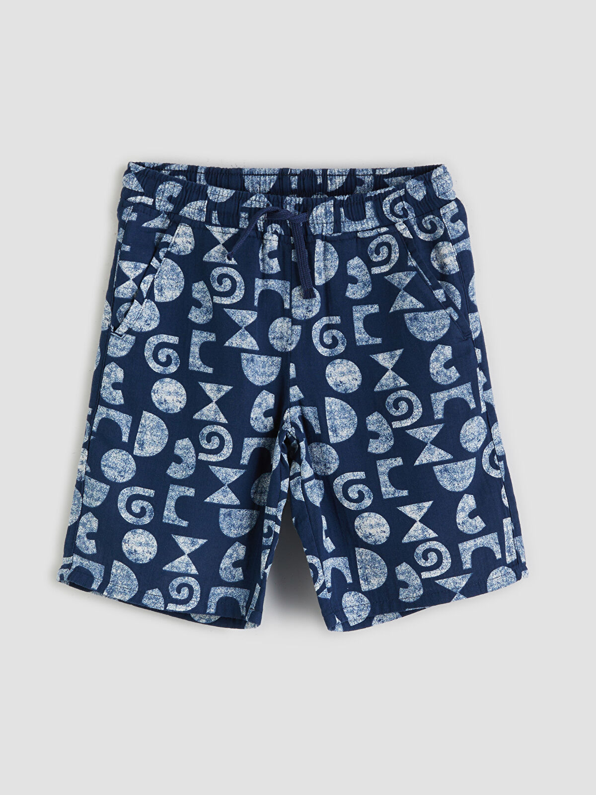 LCW Kids Beli Lastikli Müslin Erkek Çocuk Şort