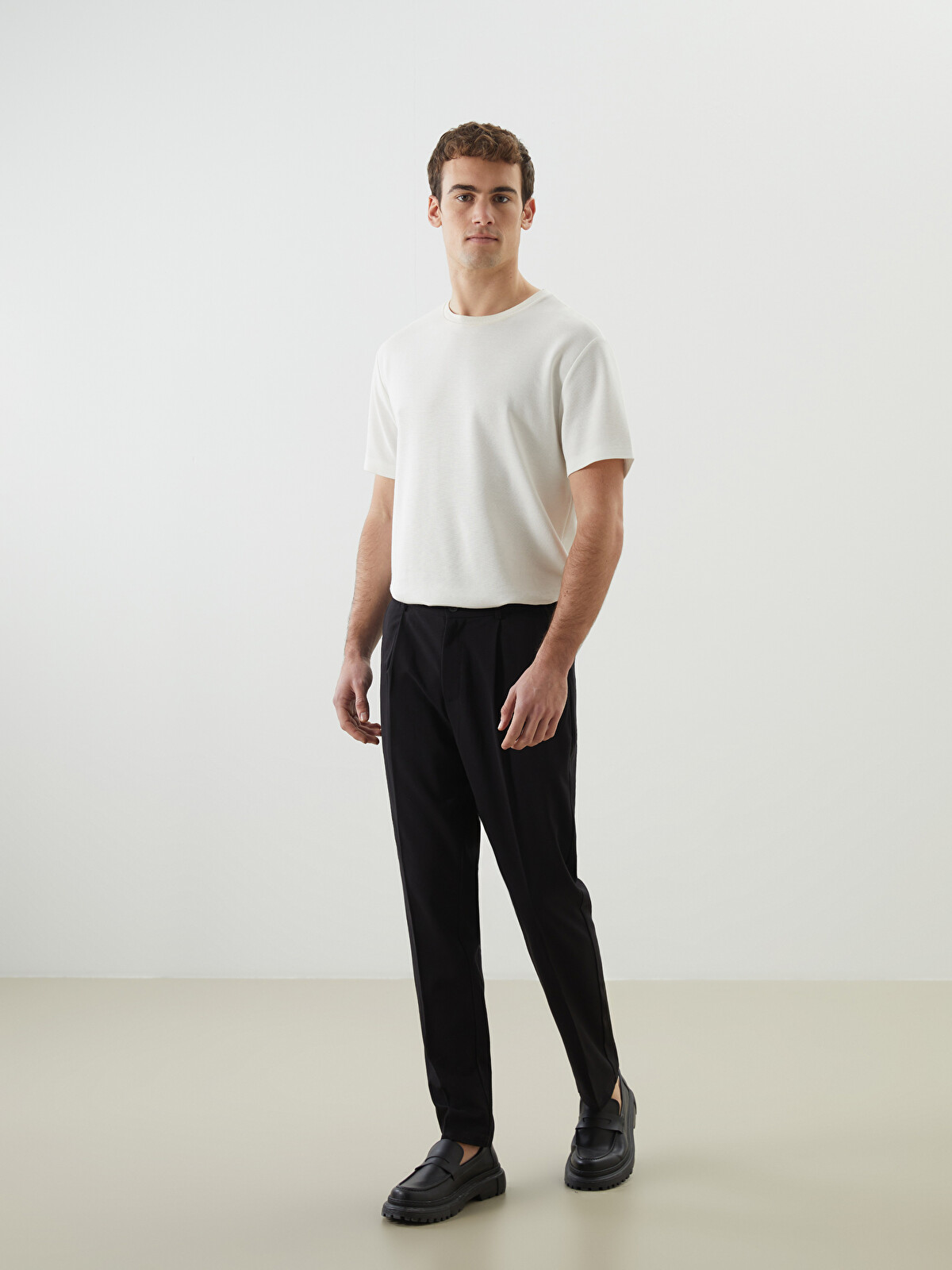 SOUTHBLUE Standard Fit Men's Trousers - S5IY52Z8-CVL - LC Waikiki