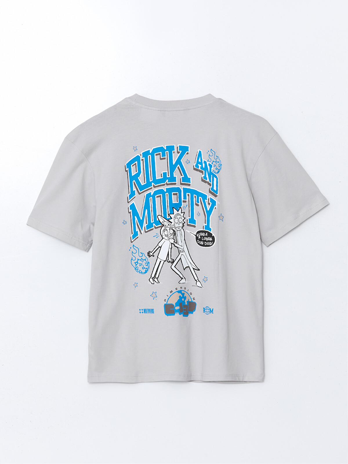 XSIDE Crew Neck Rick and Morty Printed Men's T-Shirt - S5JB84Z8