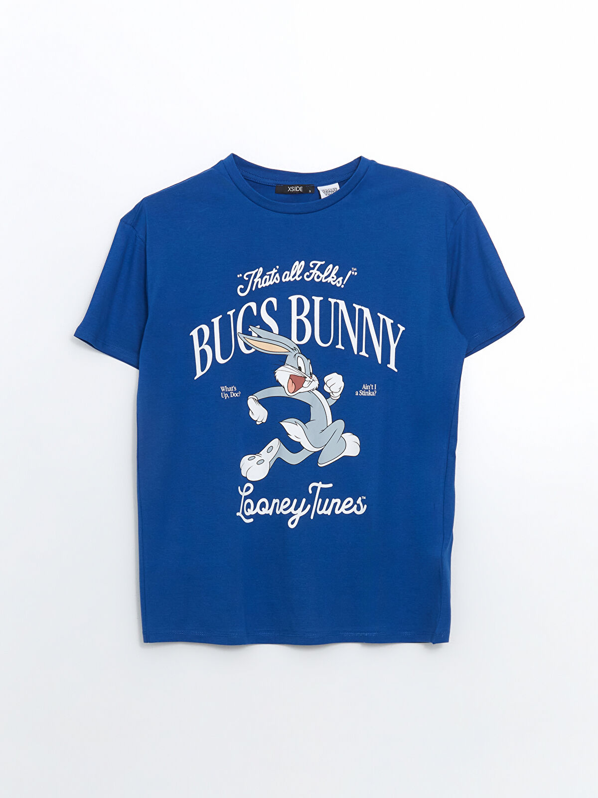 トップス brochure B.H.O.D. SHIRTS XSIDE Crew Neck Bugs Bunny Printed Women's T-Shirt -S5JH98Z8