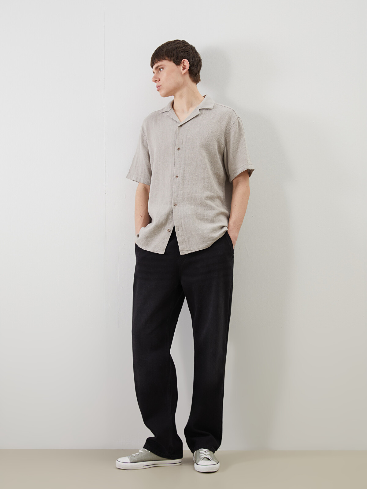 LCW Jeans Baggy Fit Erkek Jean Pantolon - S5JJ20Z8-326 | LC Waikiki