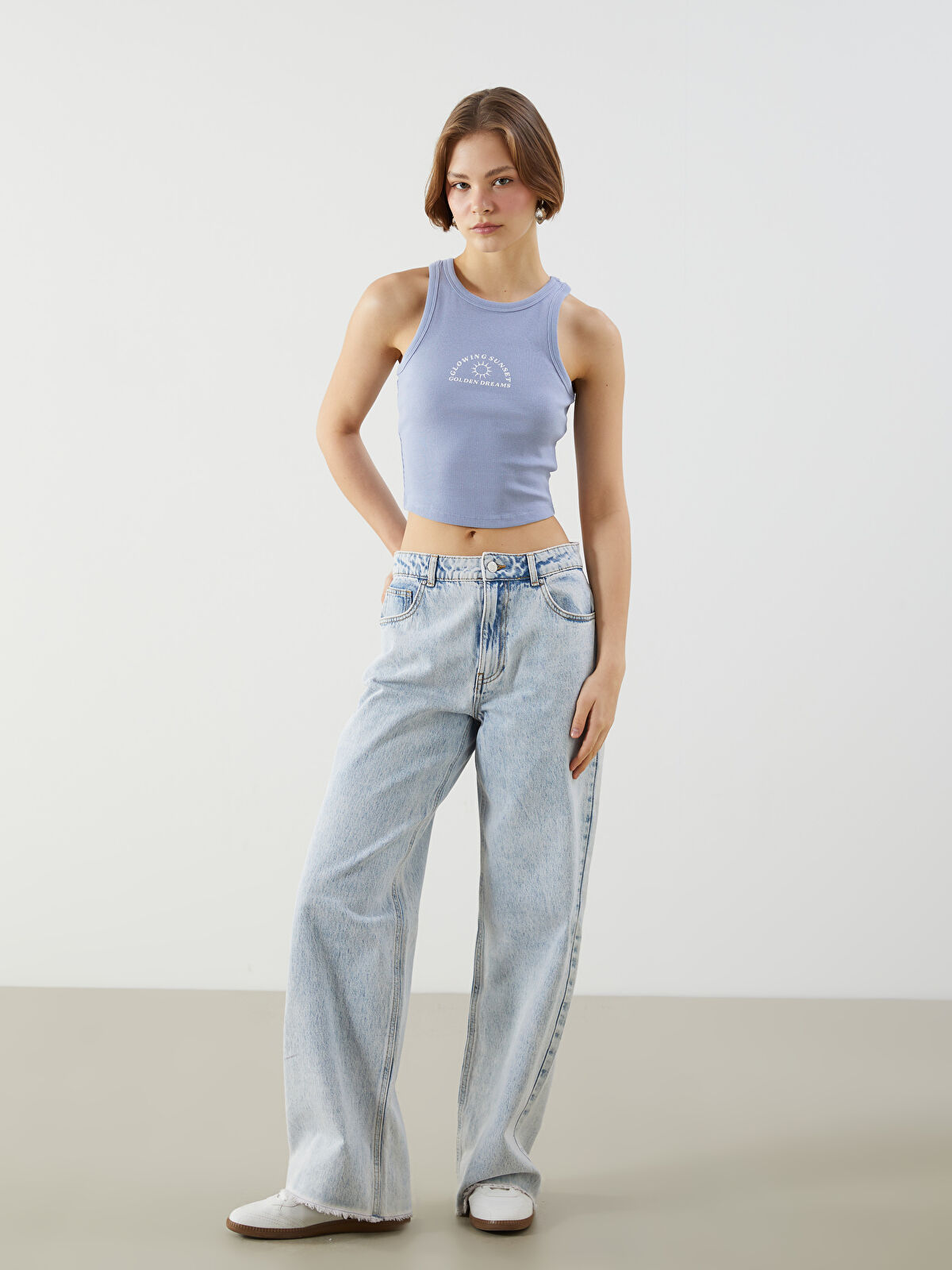 トップス k-y-g-k 8seconds Half High Neck Zipup Knit Pullover Purple