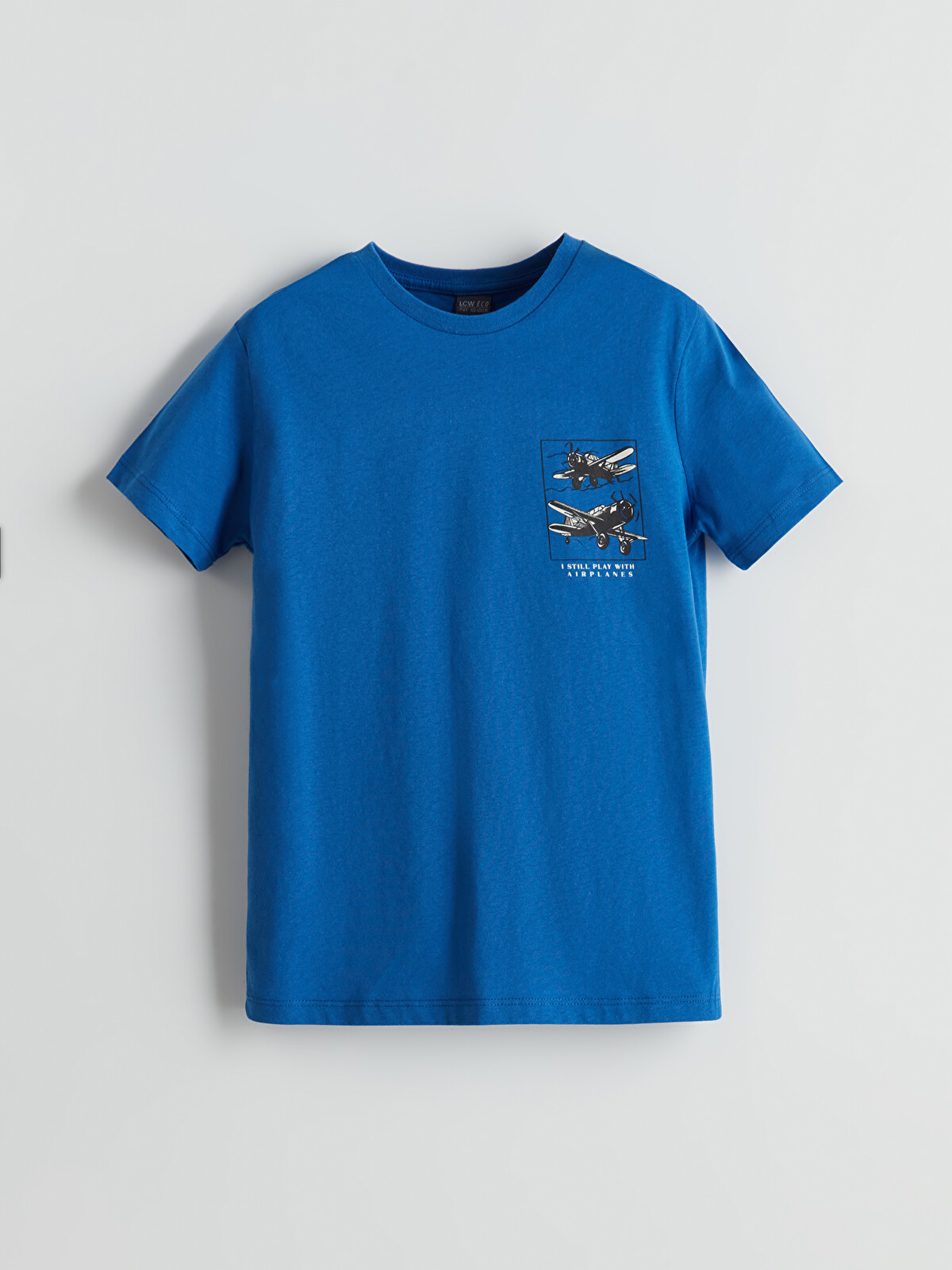 LCW ECO Crew Neck Boys' T-Shirt - S5JR30Z4-R4A - LC Waikiki