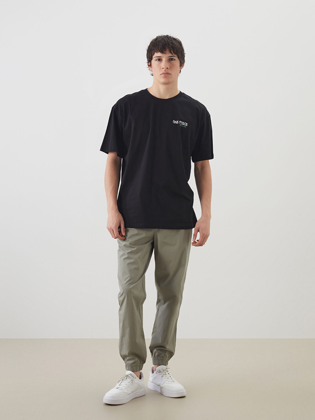 XSIDE Crew Neck One Piece Printed Jersey Men's T-Shirt