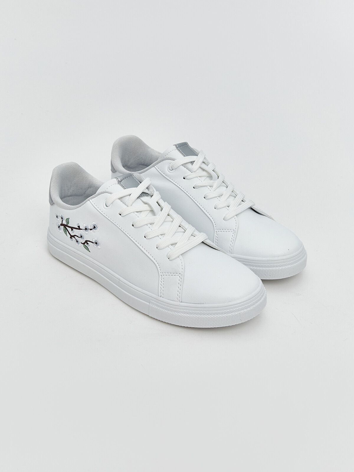 lily_Sa出品！ LCW STEPS Gri Bağcıklı Baskılı Kadın Spor Ayakkabı - S5K786Z8-G8Z