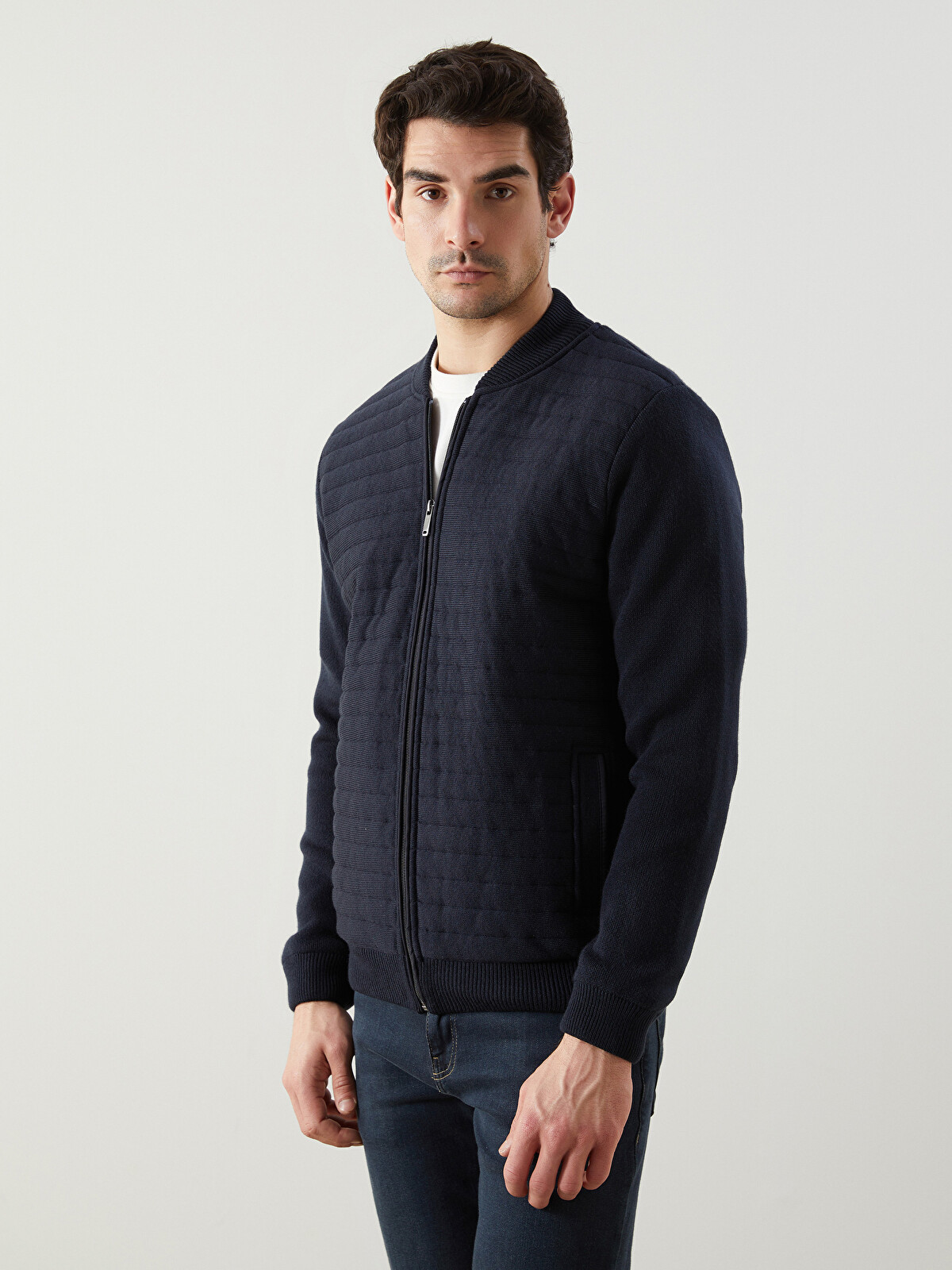 LCWAIKIKI Classic Standard Fit College Collar Men's Knitwear
