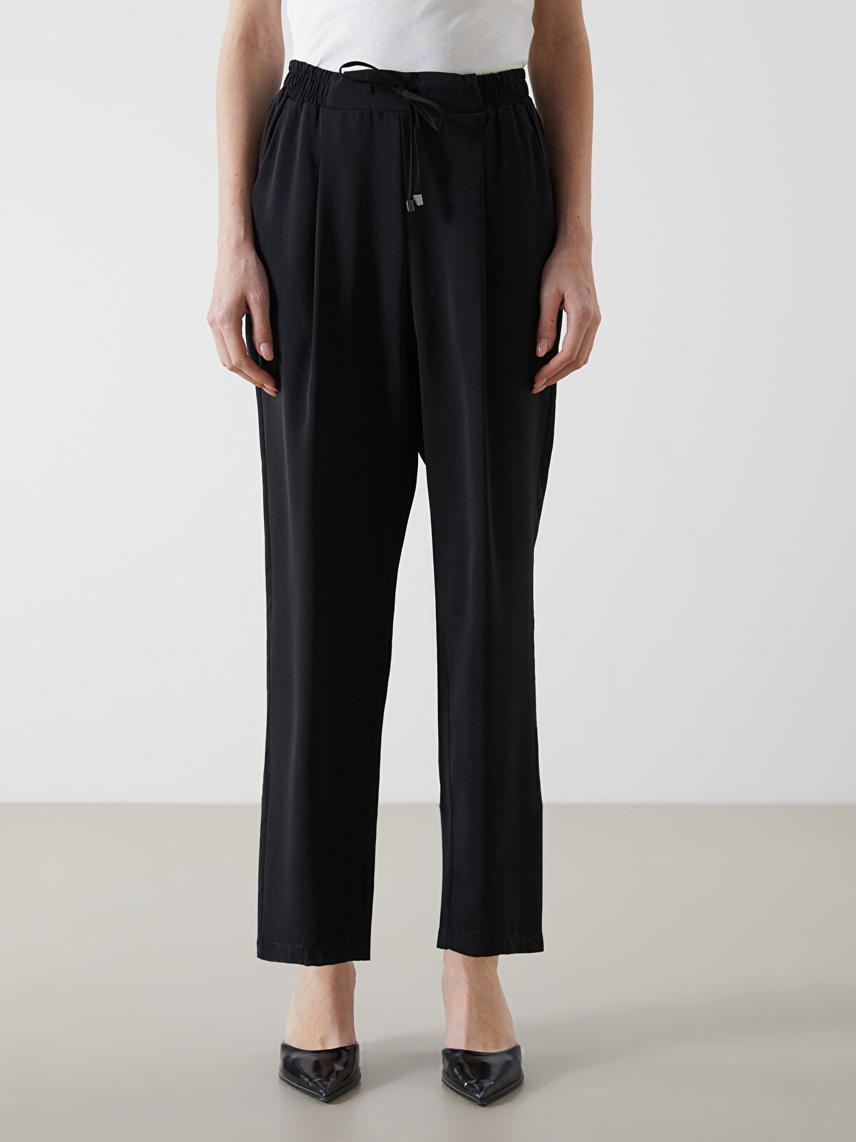 LCWAIKIKI Classic Pantaloni Dama Aerobin Croiala Carrot Simpli