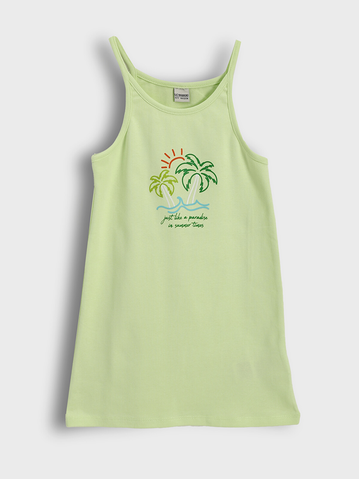 LCW Kids Halter Neck Girls' Dress - S5KH49Z4-FYA | LC Waikiki