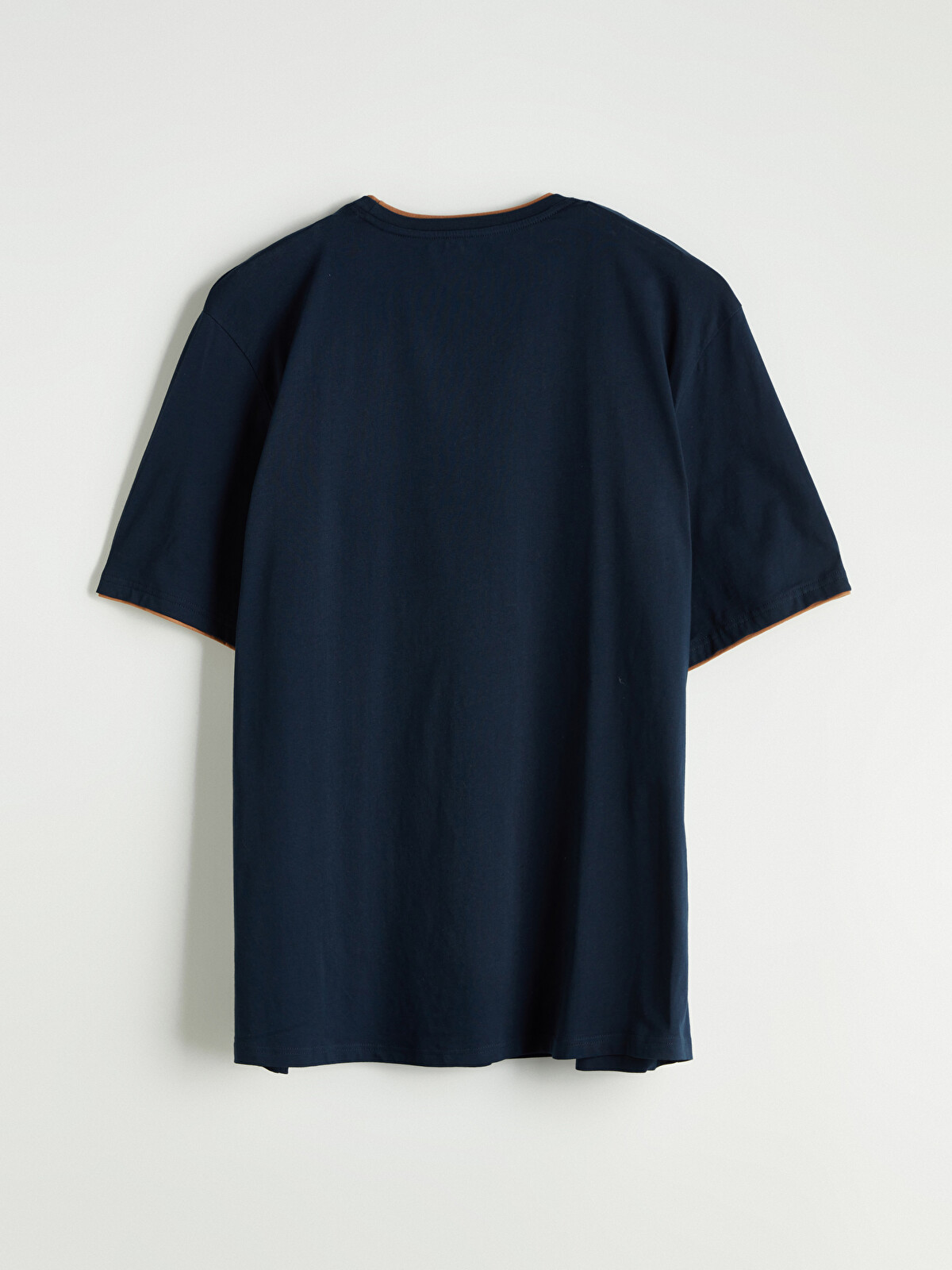 LCWAIKIKI Classic Plus Size Crew Neck Printed Cotton Men's T-Shirt