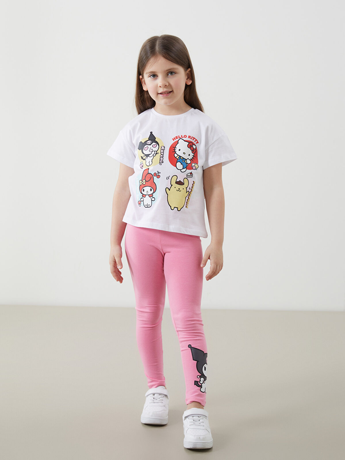 トップス kitty LCW Kids Hello Kitty Printed Girls' T-Shirt -S5KQ03Z1-Q6K