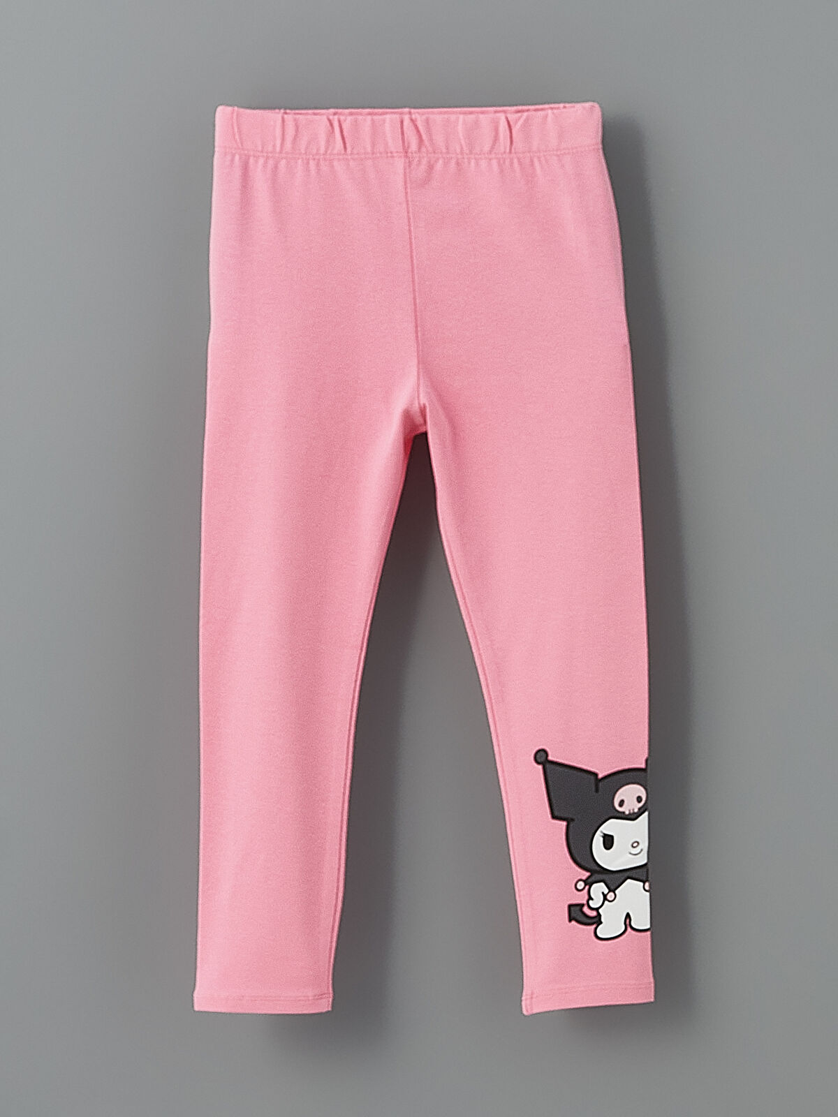 LCW Kids Kuromi Printed Girls' T-shirt and Leggings Set