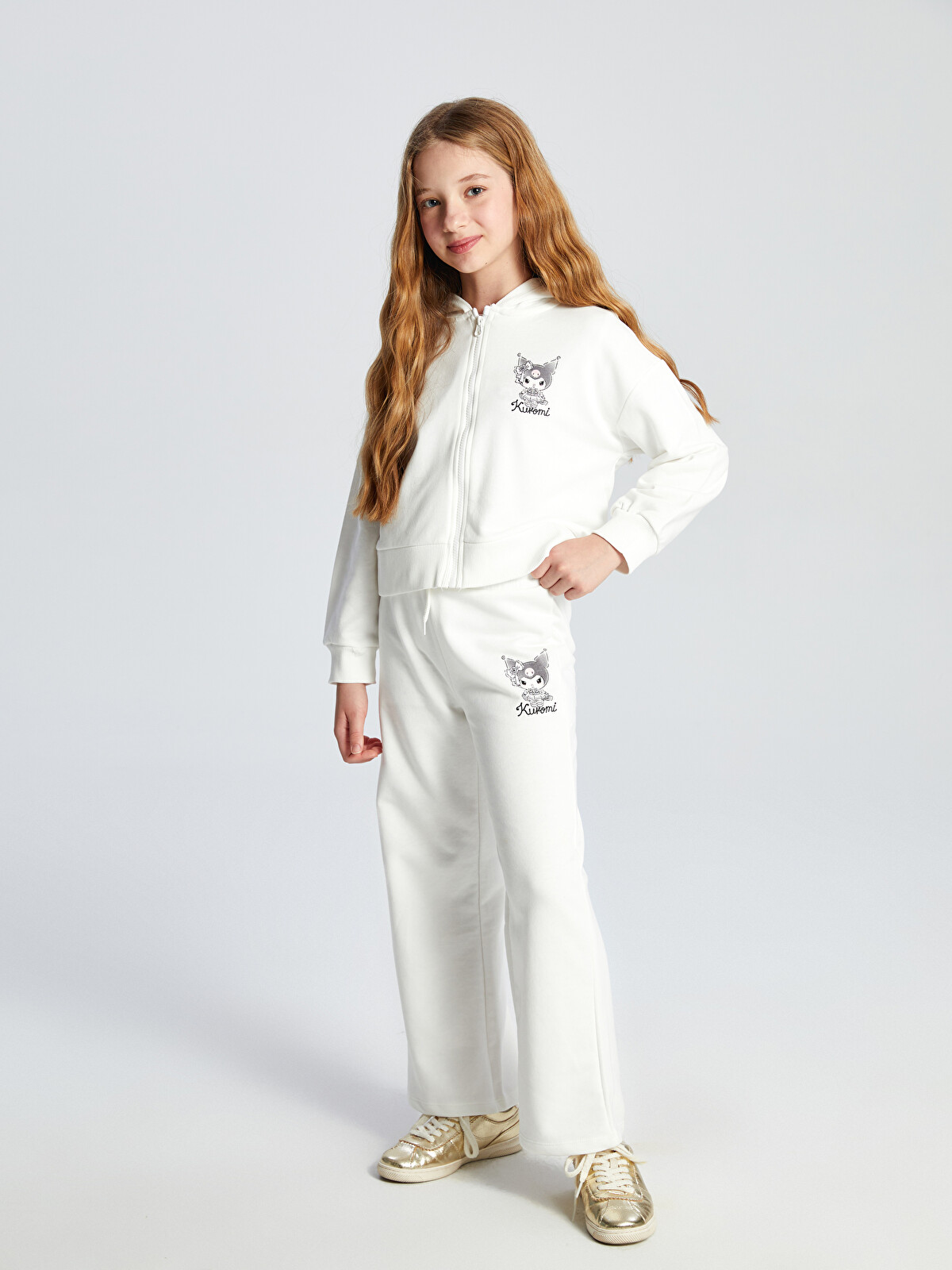 LCW Kids Pantaloni de Trening pentru Fete Kuromi Imprimați cu