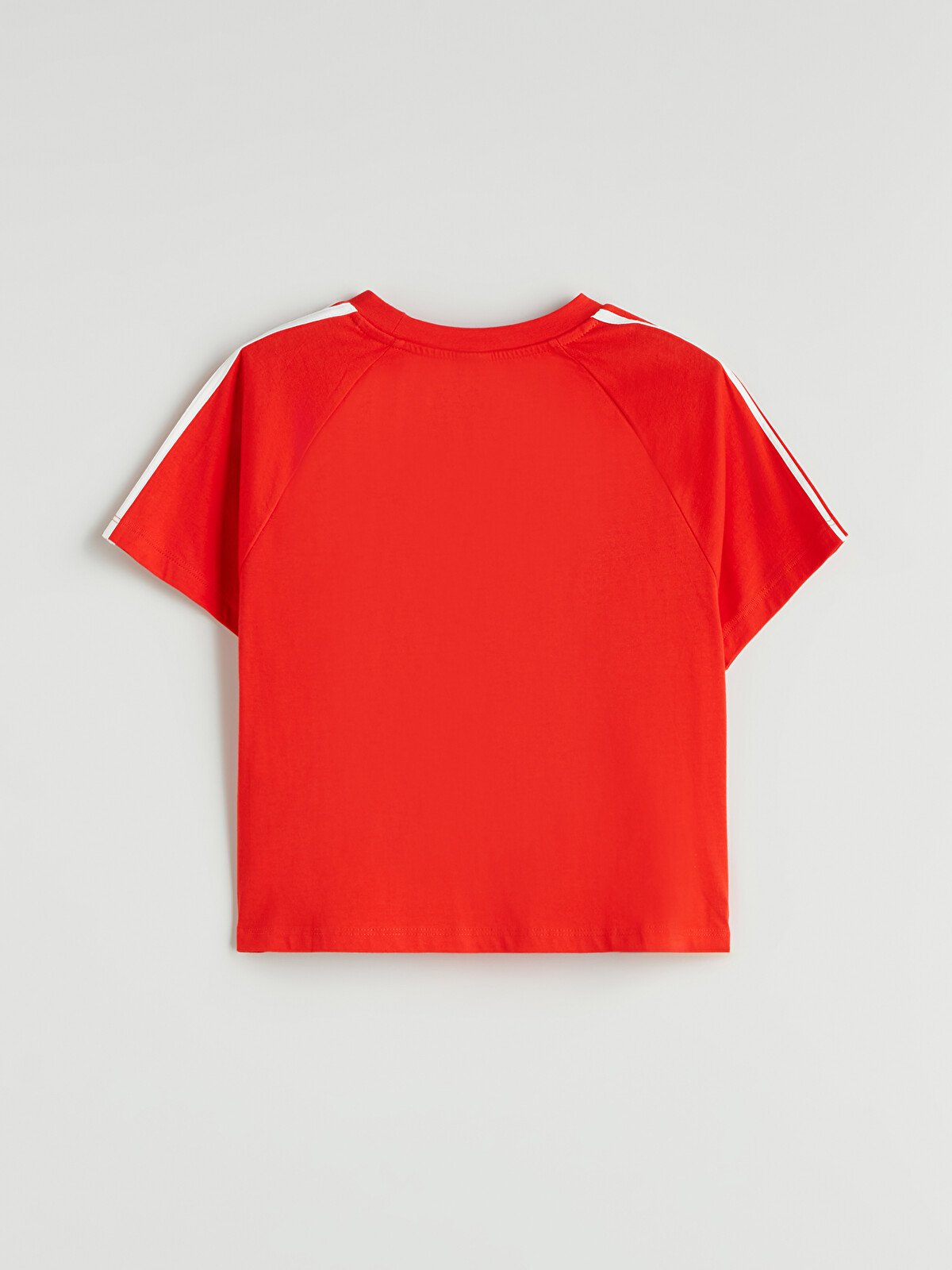LCW Kids Kırmızı Bisiklet Yaka Kız Çocuk Tişört - S5L316Z4-HBH | LCW