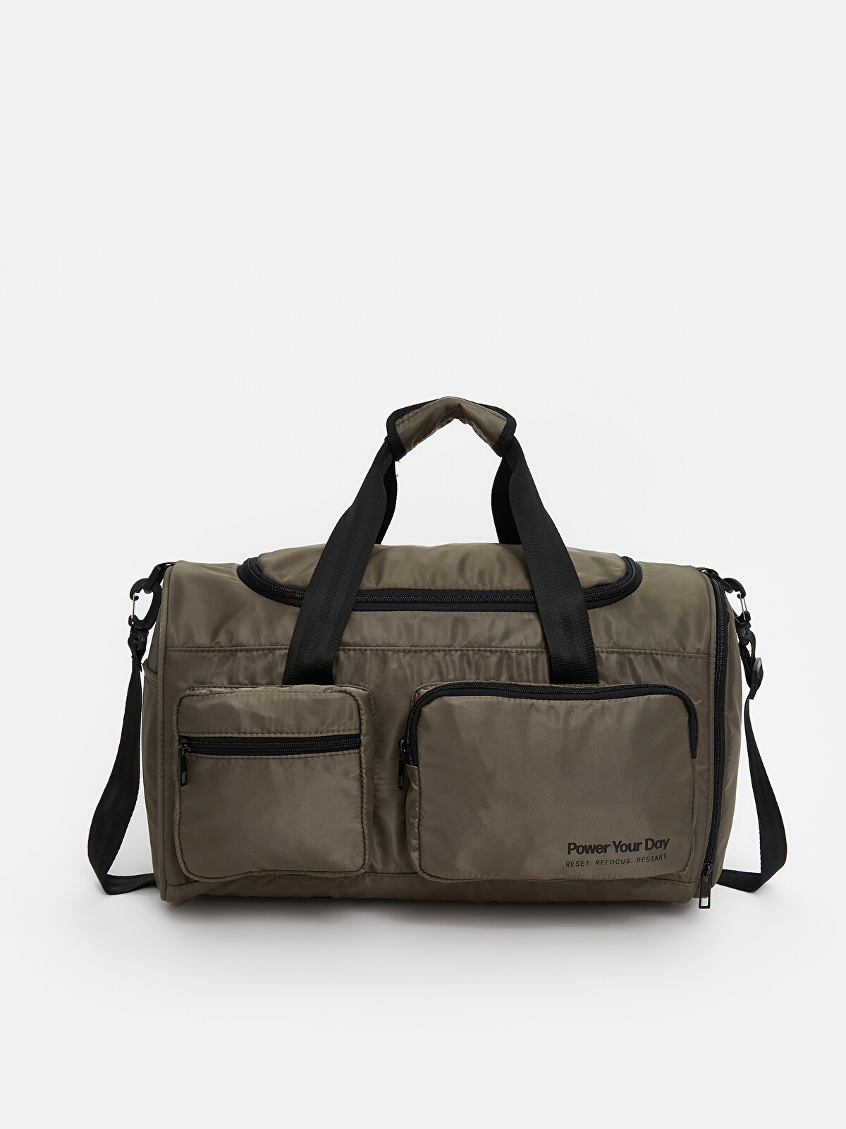 LCW ACCESSORIES Haki Çok Bölmeli Erkek Spor Çanta - S5L551Z8-M7K | LCW