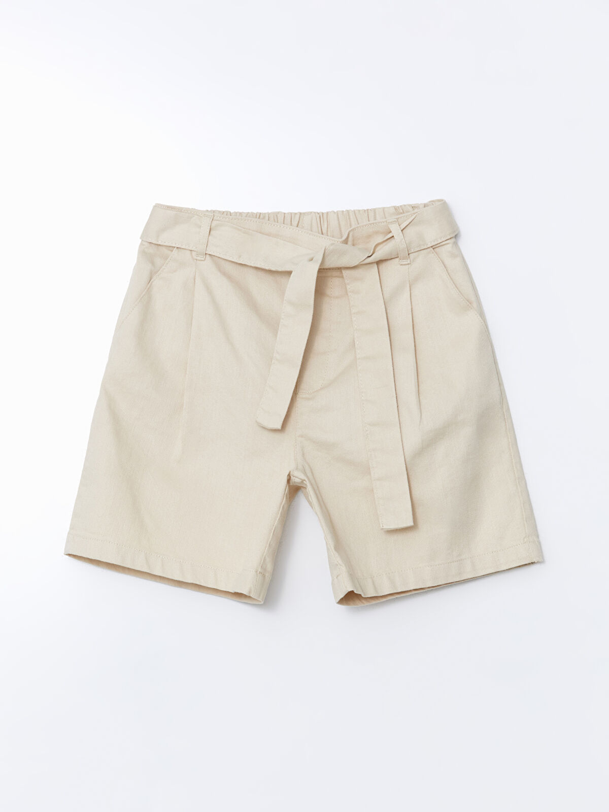LCW Kids Beli Lastikli Kız Çocuk Şort