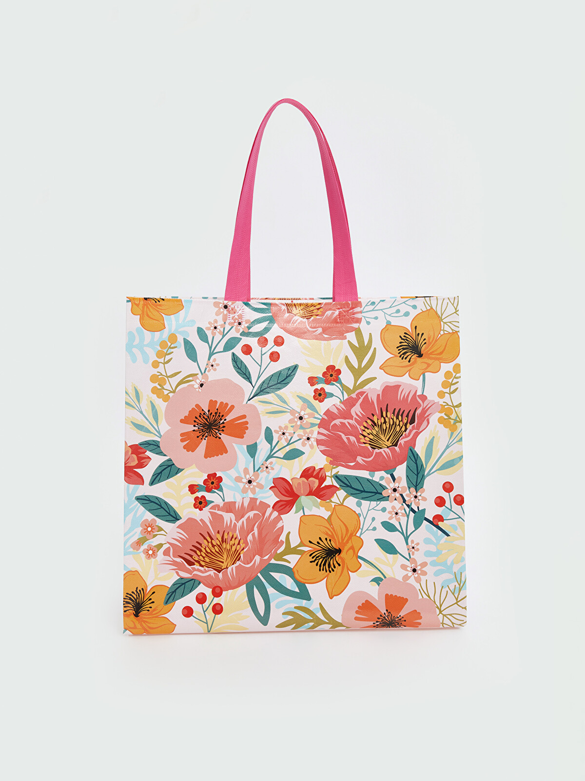 LCW JOY Çiçek Baskılı Alışveriş Çantası - S5LB50Z8-M0T | LC Waikiki