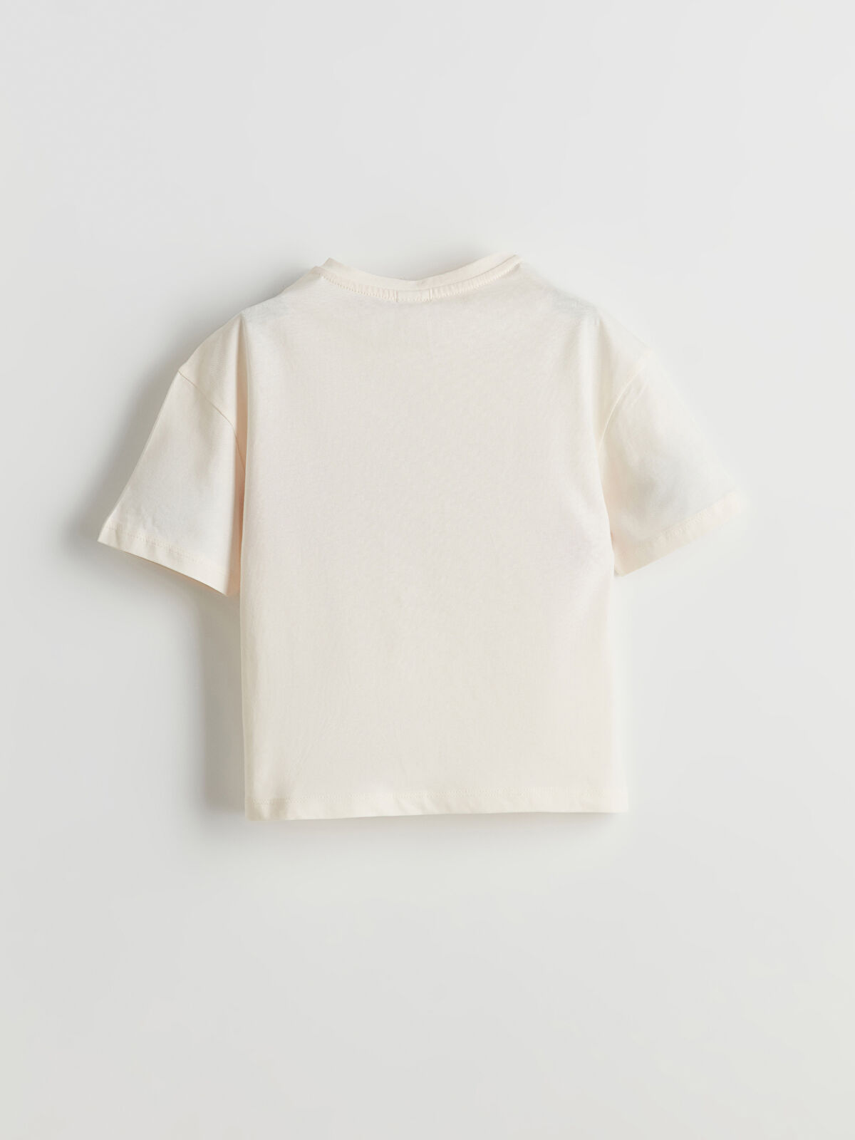 LCW Kids Crew Neck San Francisco Printed Girls' T-Shirt