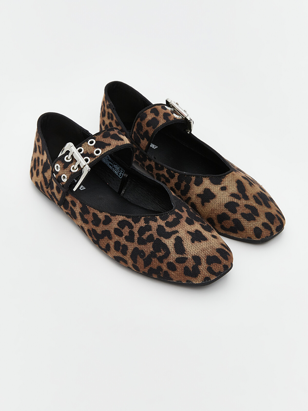 g*e様 Kith Classic Logo Leopard Applique LCW STEPS Leopard Print Women's Ballet Flat - S5LL05Z8-F9C | LC