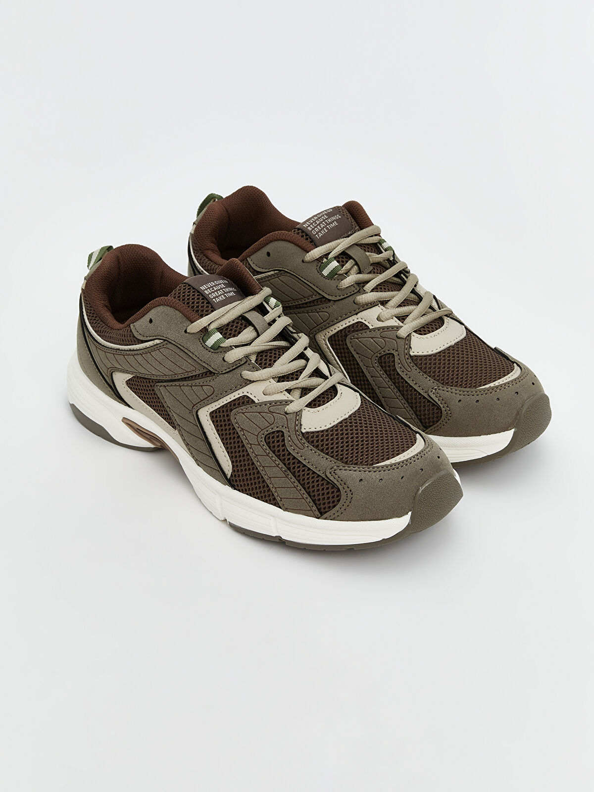 XSIDE Kahverengi Bağcıklı Erkek Spor Ayakkabı - S5MB90Z8-RKQ | LCW