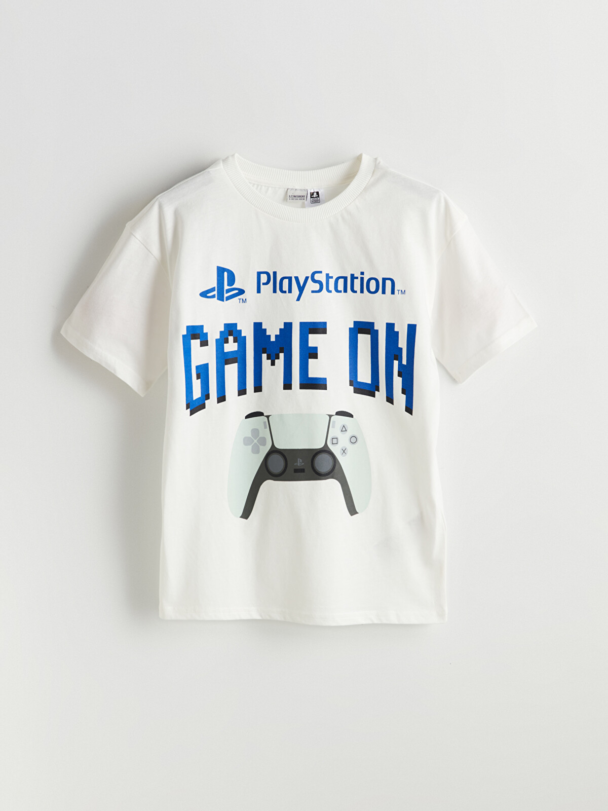 LCW Kids Crew Neck PlayStation Printed Boys' T-Shirt - S5MD73Z4
