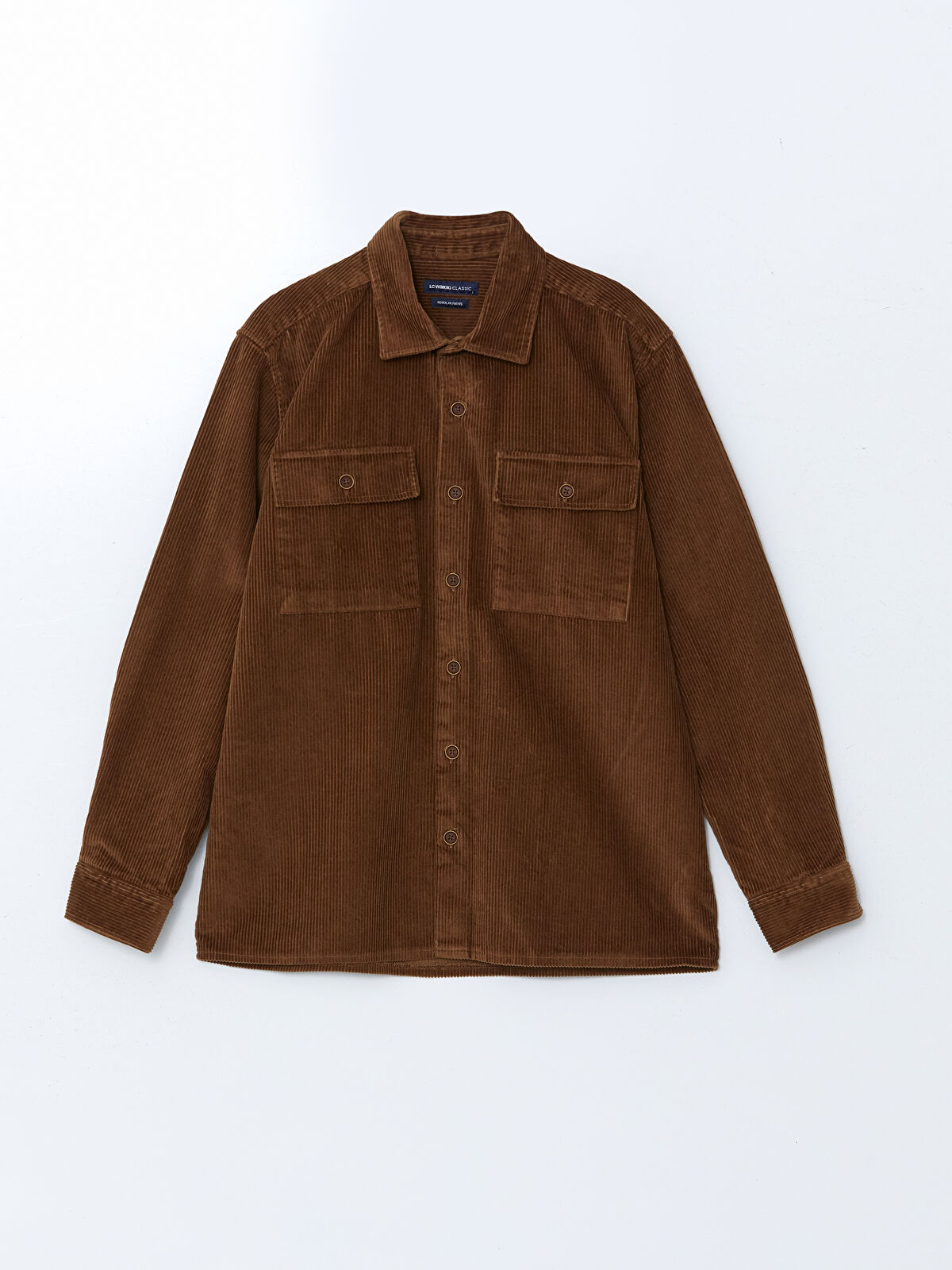 【訳あり】 Relaxed Shirt Textured Men's Velvet Sleeve Long Fit 靴