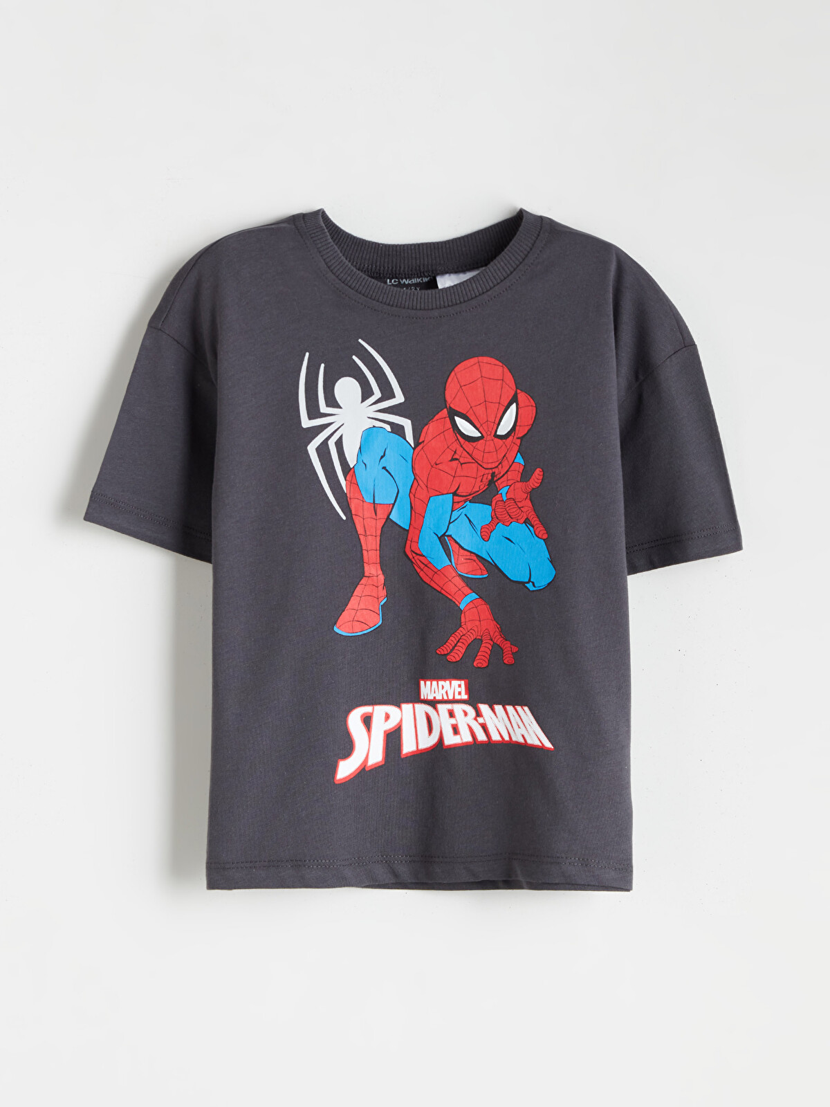 LCW Kids Spider-Man Printed Boys' T-Shirt and Shorts 2 Pack