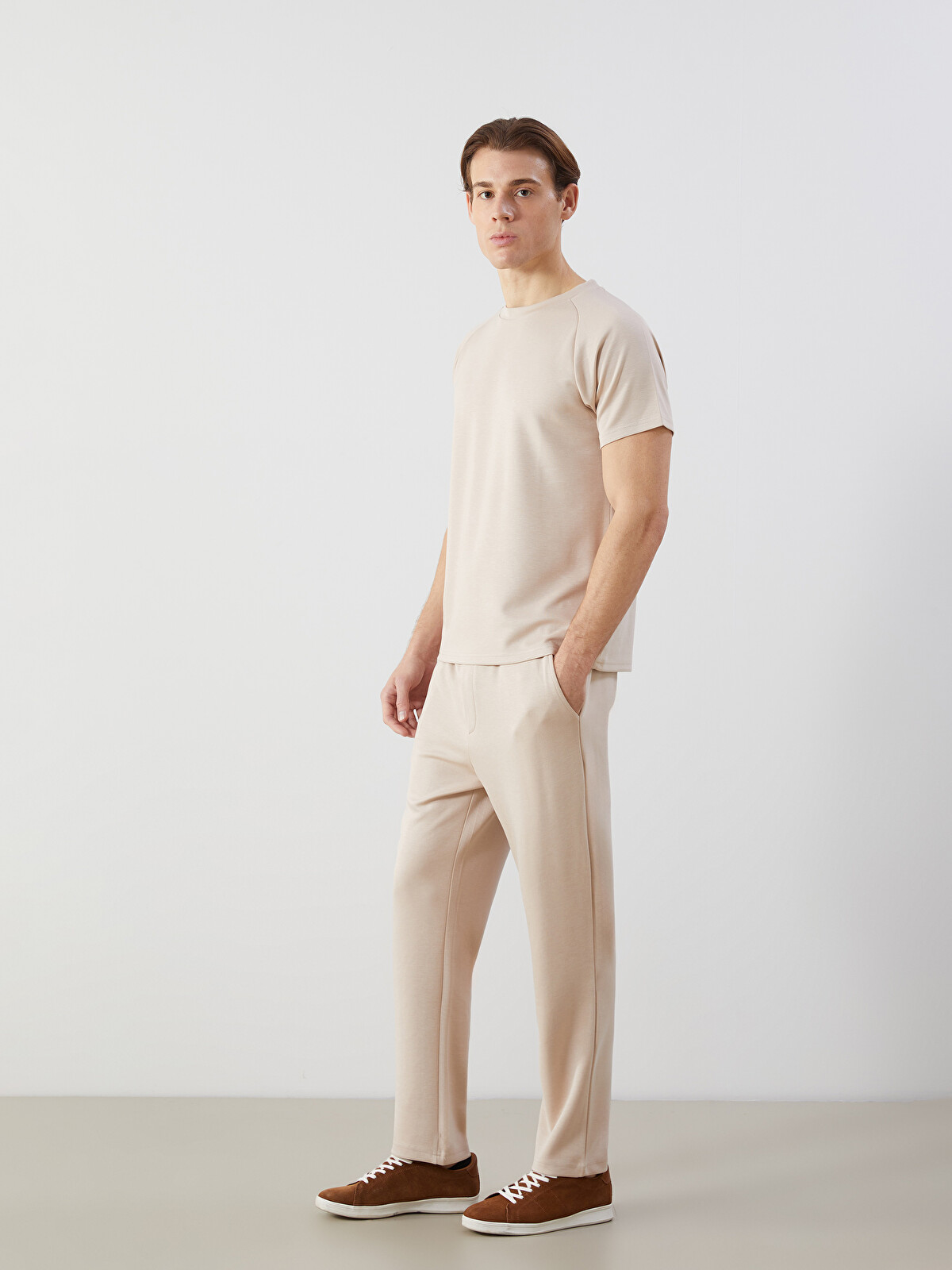 Natuvera Standard Fit Men's Sweatpants - S5N689Z8-ZVK | LC Waikiki