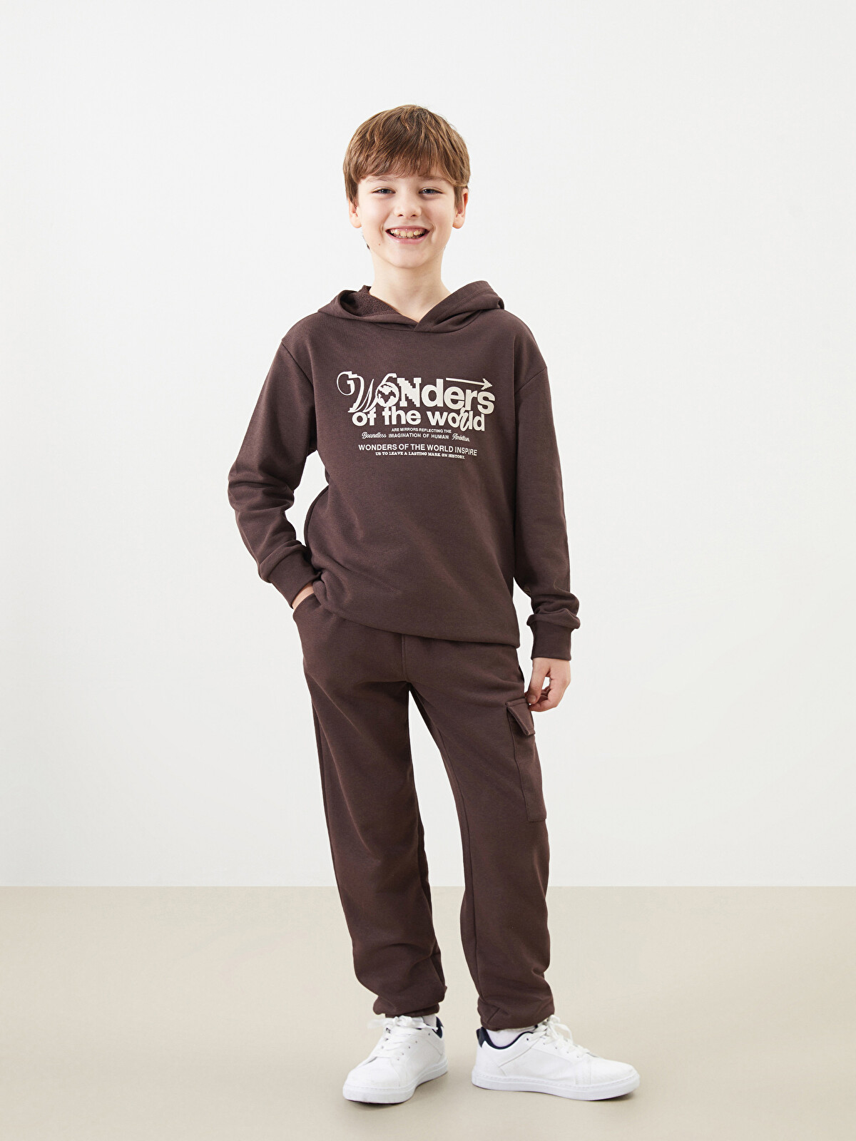 LCW Kids Толстовка с капюшоном для мальчиков - S5NB46Z4-Z7U - LC