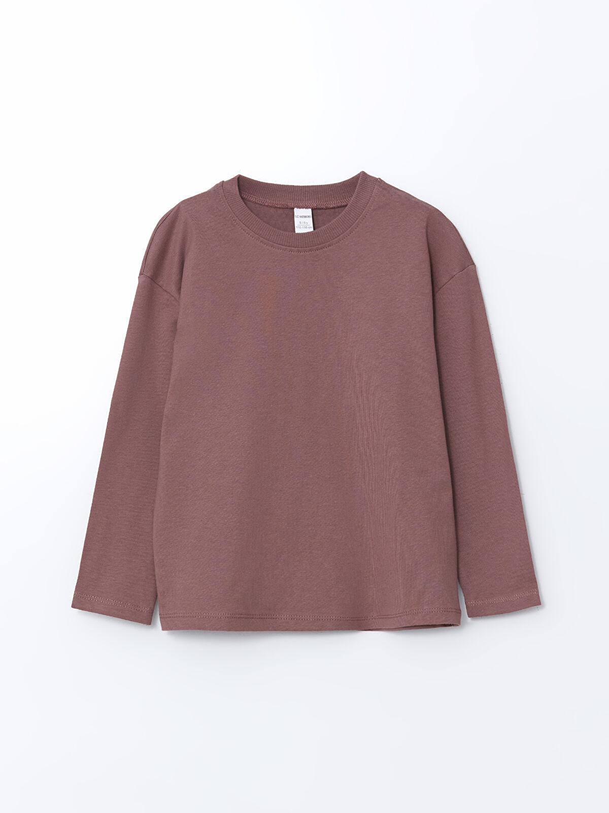 LCW Kids Bisiklet Yaka Basic Erkek Çocuk Tişört