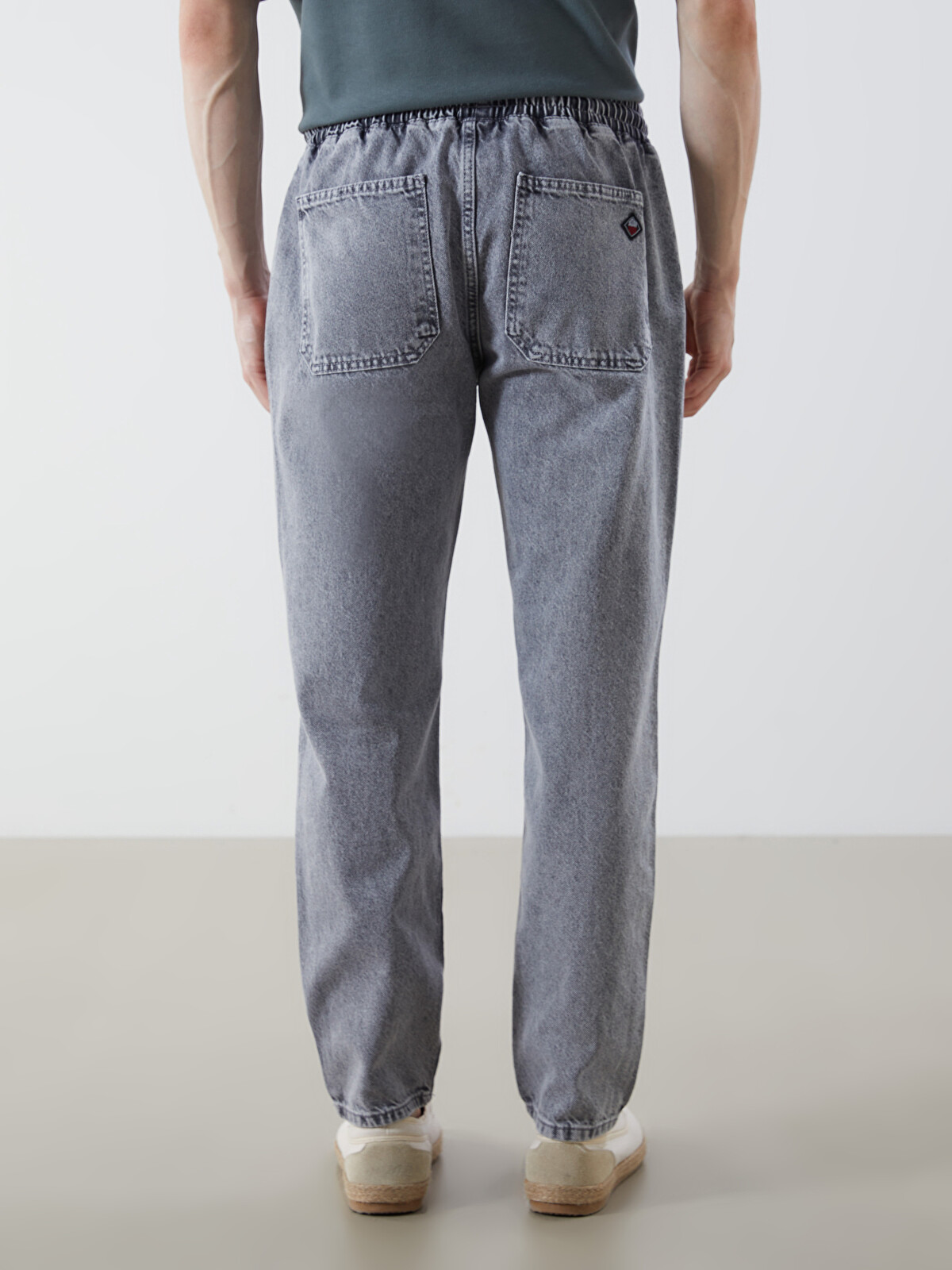 LCW Jeans Gri Baggy Fit Erkek Jean Pantolon - S5NN18Z8-GRD | LCW