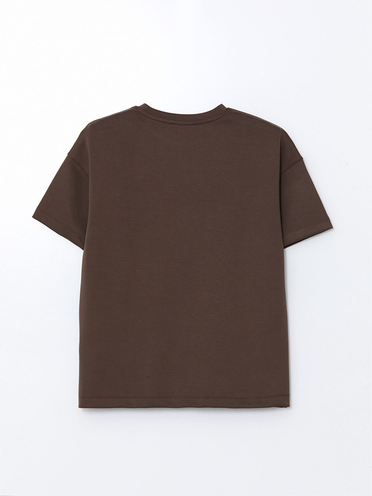 LCW Vision Modal Blend Embroidered Oversize Women's T-Shirt